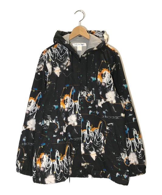 [Pre-owned] COMME des GARCONS SHIRT Futuristic Graphic Print Jacket W28171