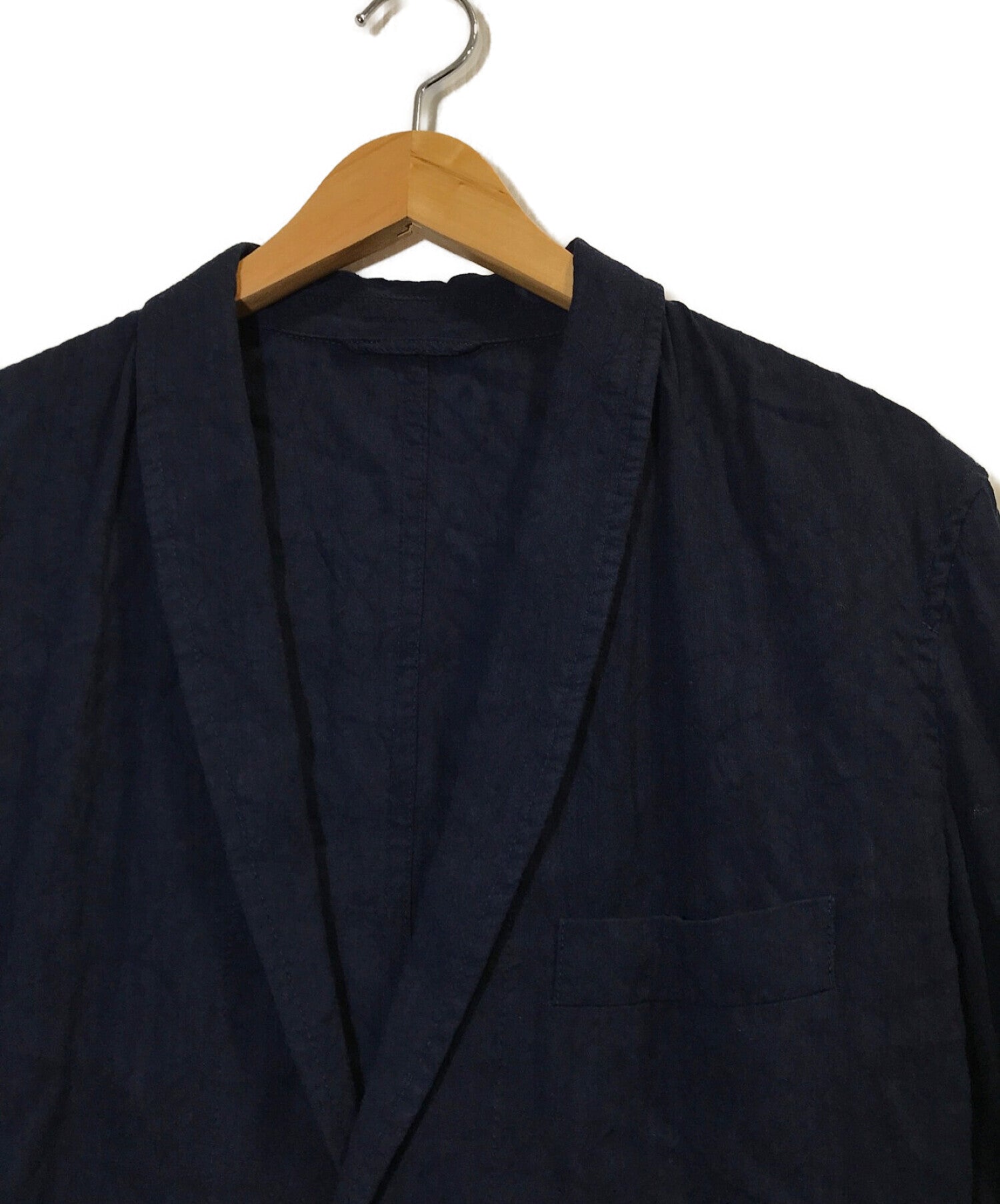 ISSEY MIYAKE Linen-blend Tailored Jacket ME61FD150 | Archive Factory