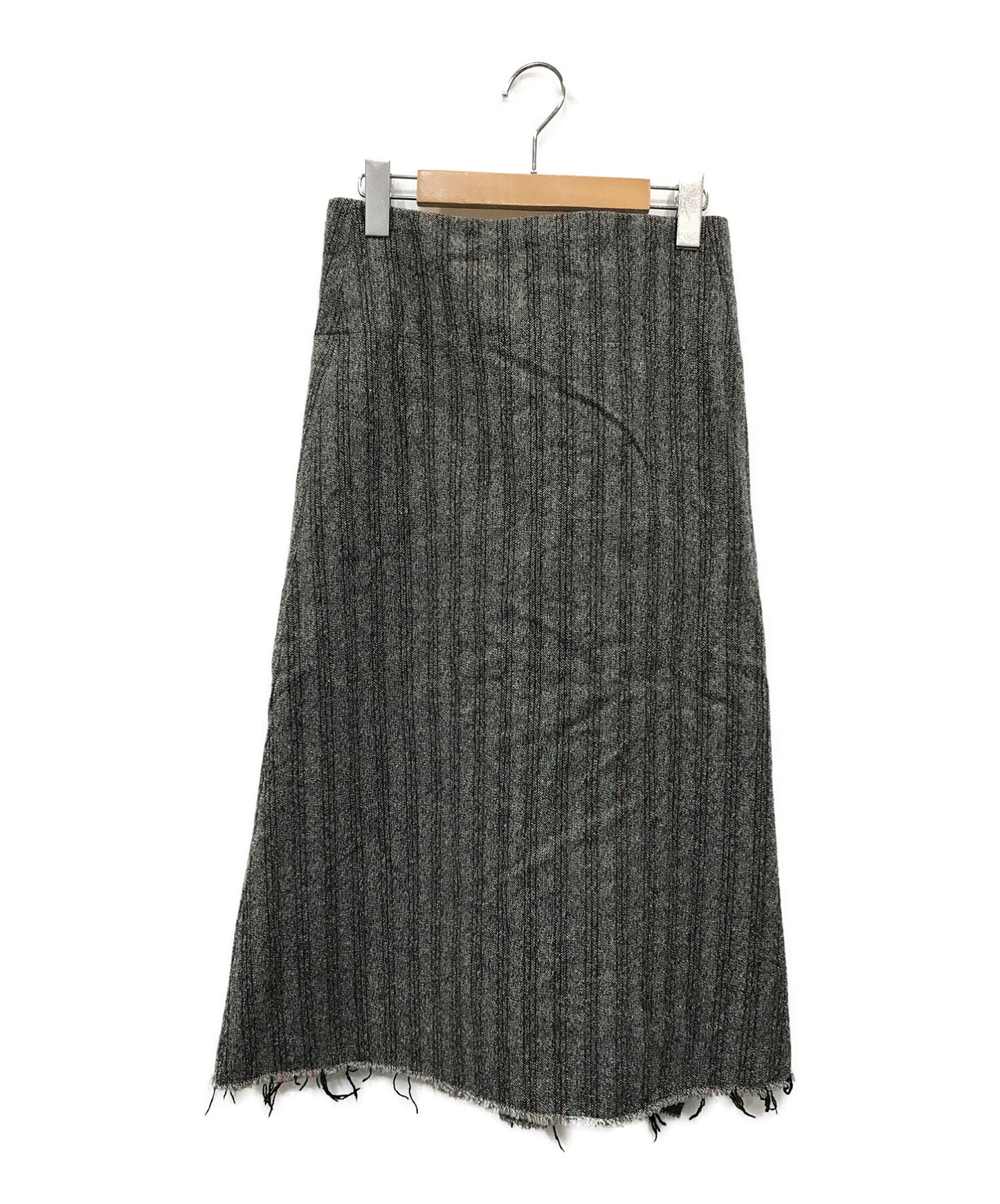 [Pre-owned] tricot COMME des GARCONS Tweed Zip Wrap Skirt TN-S047