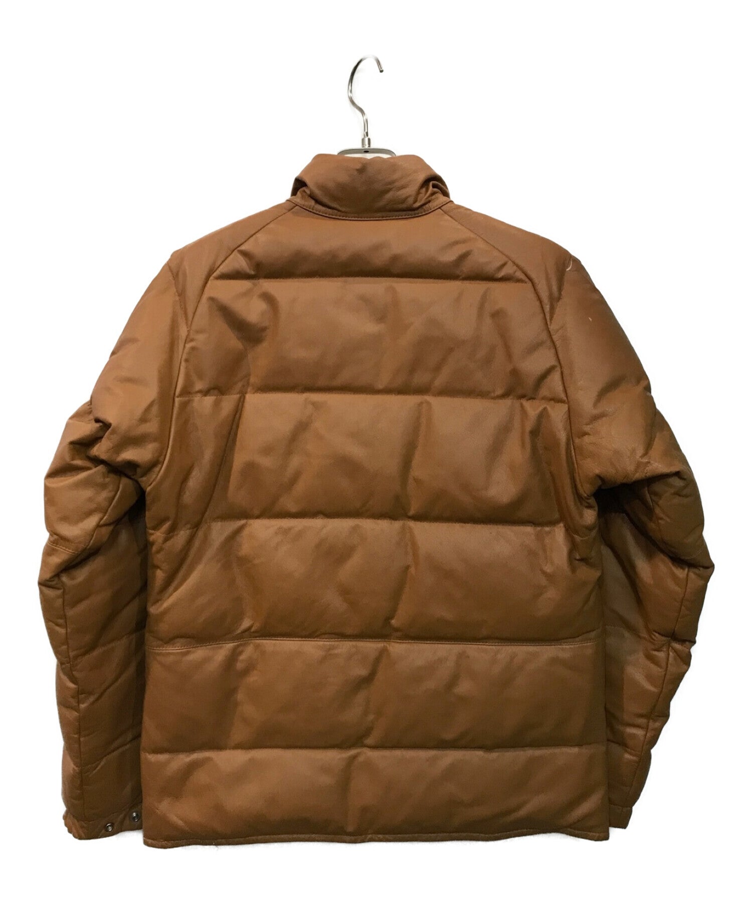 [Pre-owned] A BATHING APE Cow Leather Down Jacket