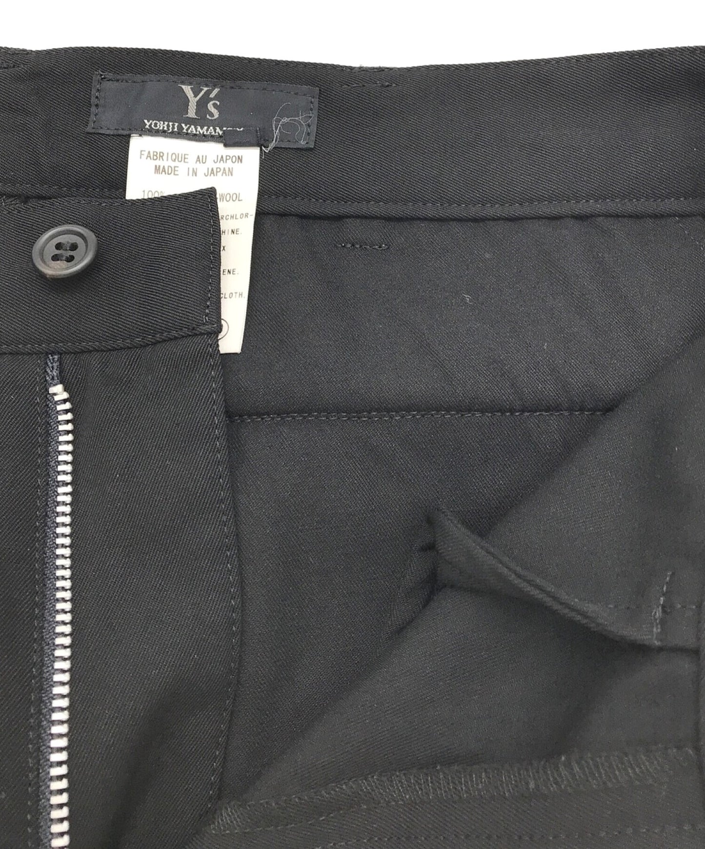 [Pre-owned] Y's Wool gaber cargo pants