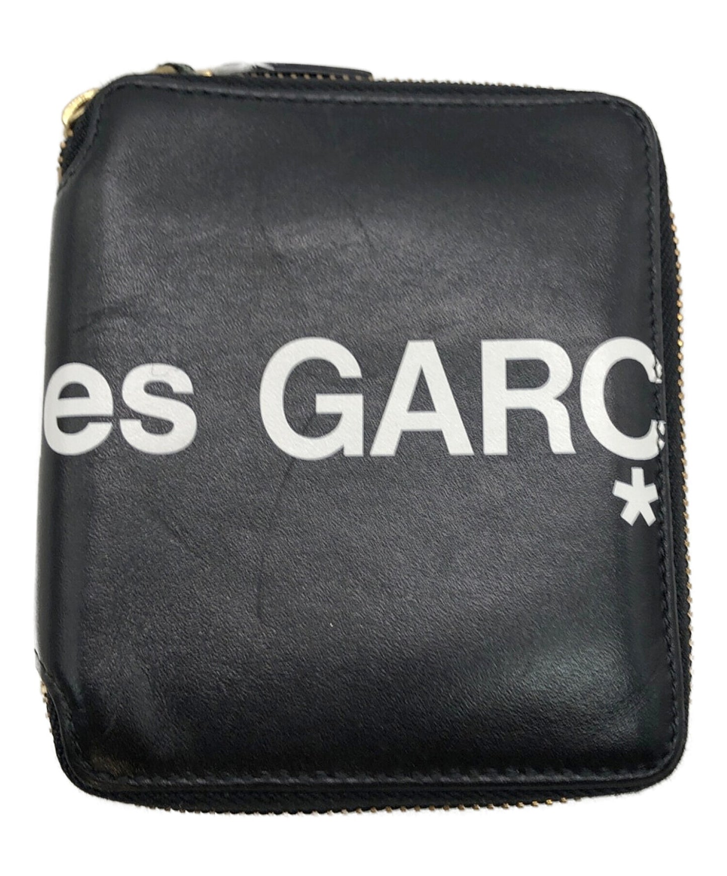 Comme des Garcons 거대한 로고 이중 지갑
