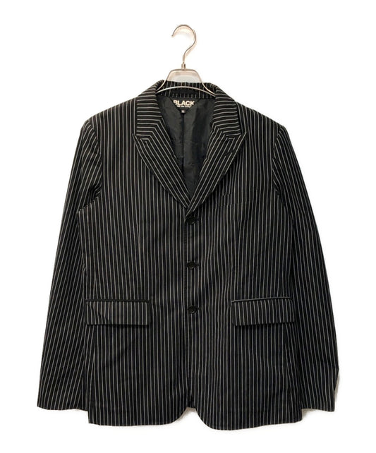 BLACK COMME des GARCONS Striped 3B Jacket 1E-J040