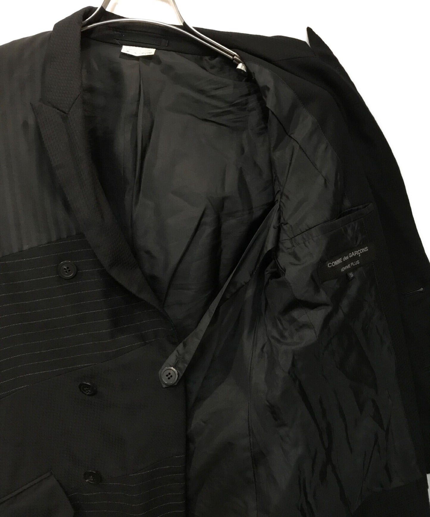[Pre-owned] COMME des GARCONS HOMME PLUS Spiral Patchwork Jacket PP-J063