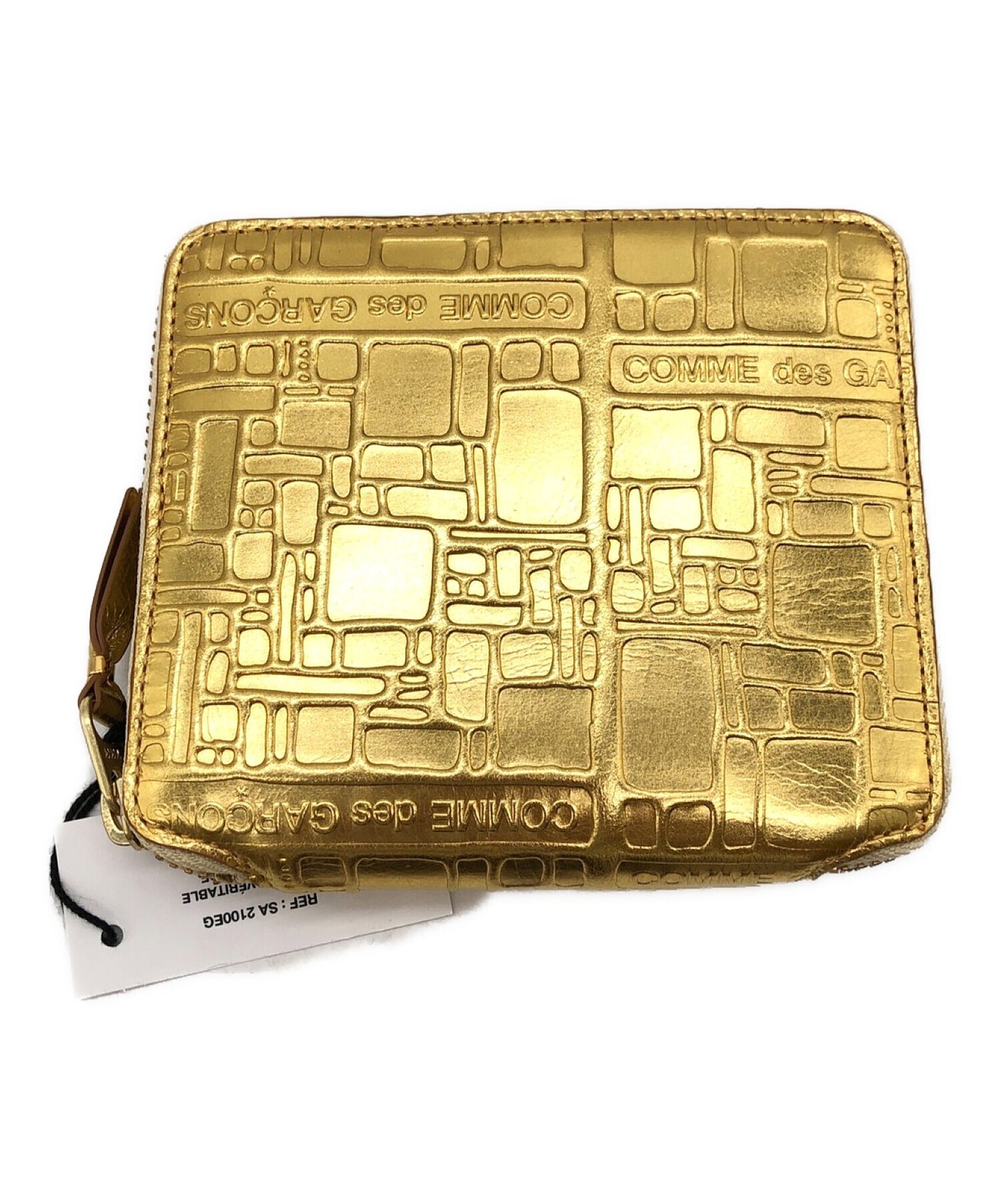 [Pre-owned] COMME des GARCONS Round Zipper Compact Wallet SA 2100EG