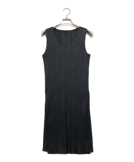 [Pre-owned] PLEATS PLEASE Sleeveless Layered Pleated Dress PP06-JK702