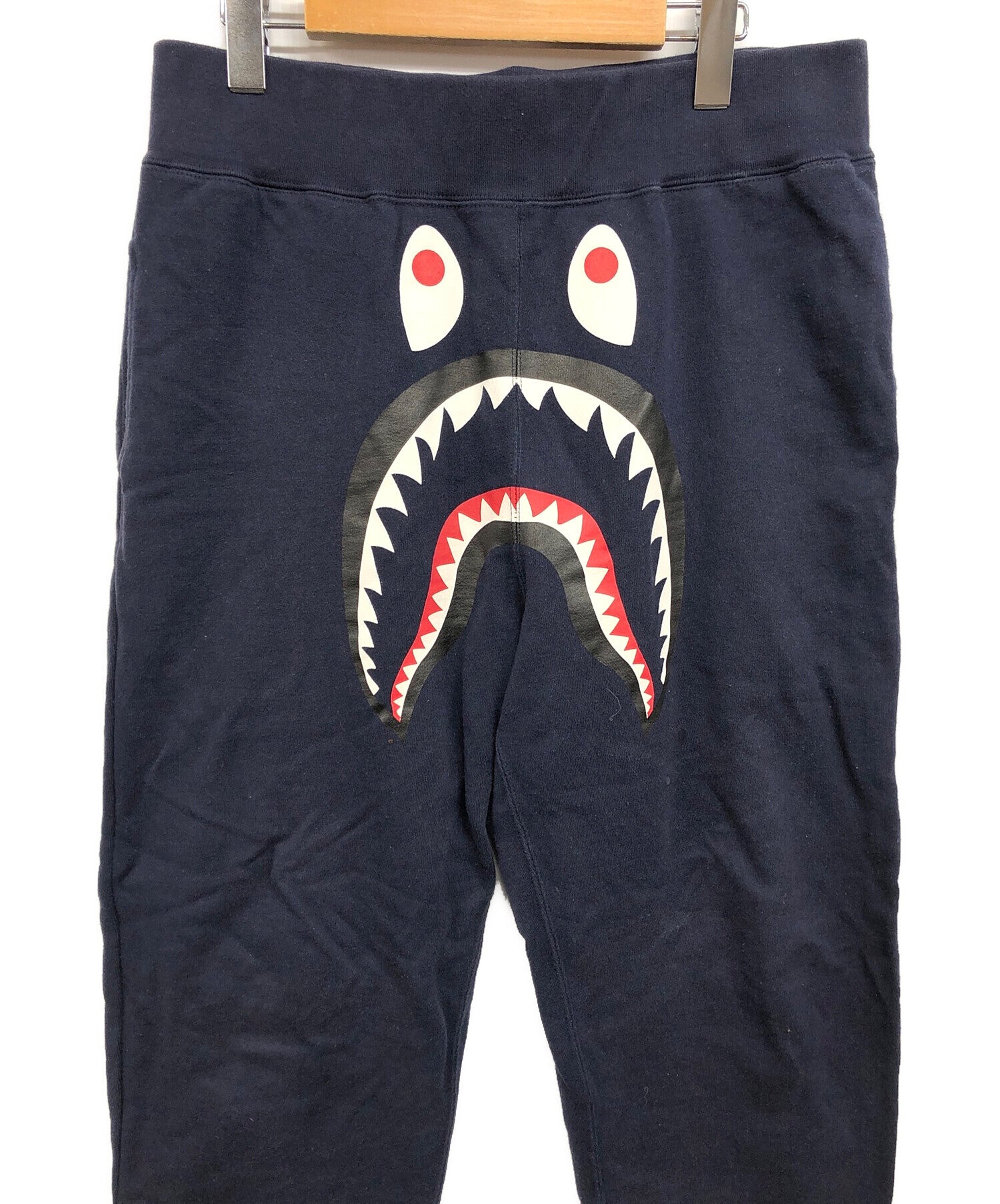 A BATHING APE Shark Print Sweatpants 001PTD801001X