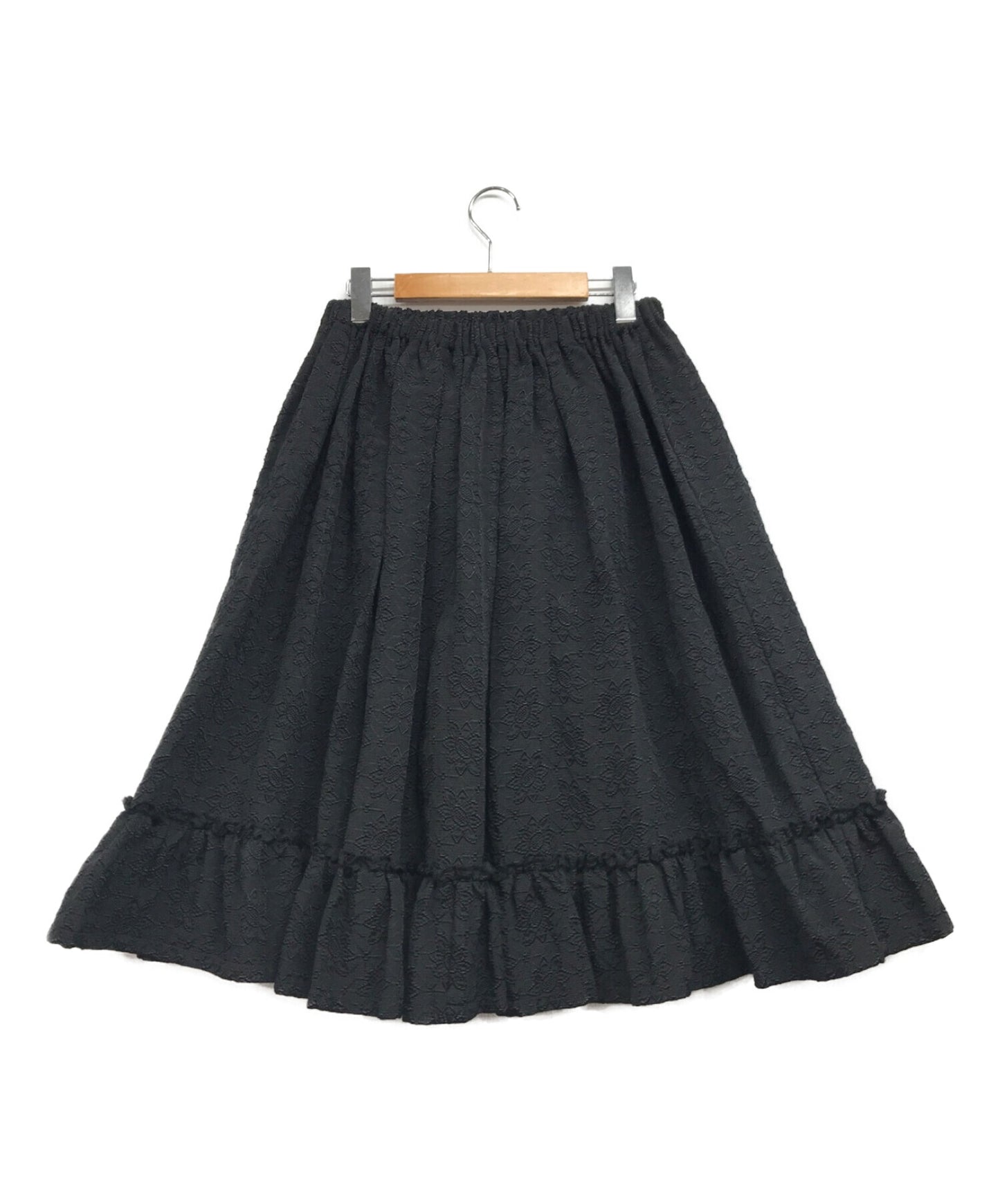 Tricot Comme des Garcons Jacquard Design Skirt TM-S203