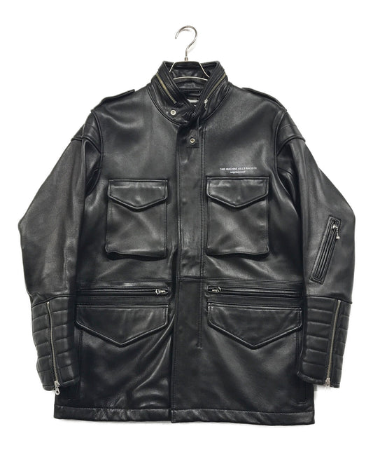 [Pre-owned] NEIGHBORHOOD M-65 Sheep Leather Jacket