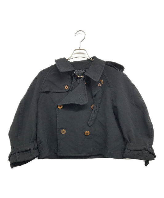 [Pre-owned] COMME des GARCONS Poly-cushioned Short Trench Jacket