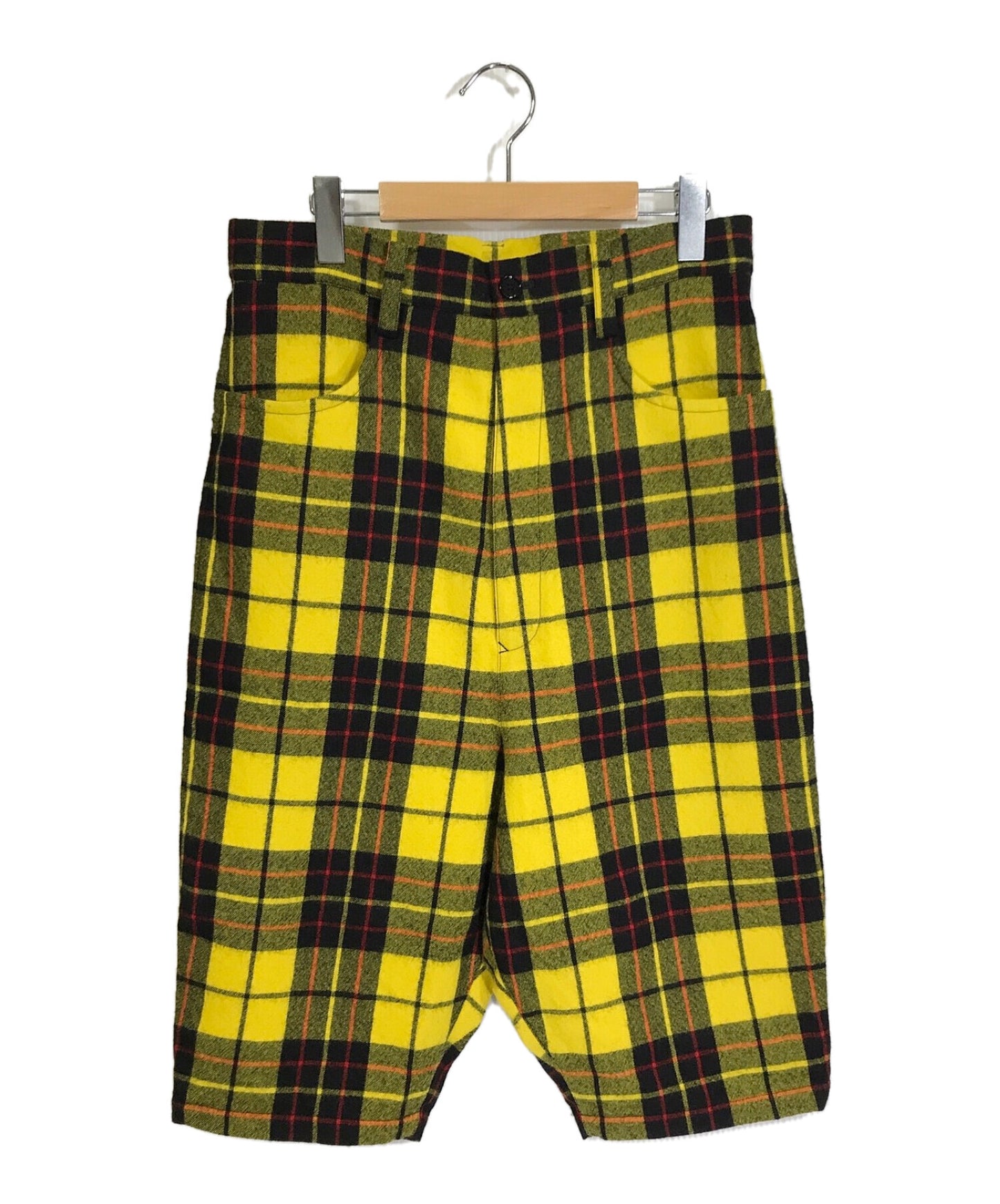 [Pre-owned] LIMI feu Wool check sarouel pants LD-P30-109