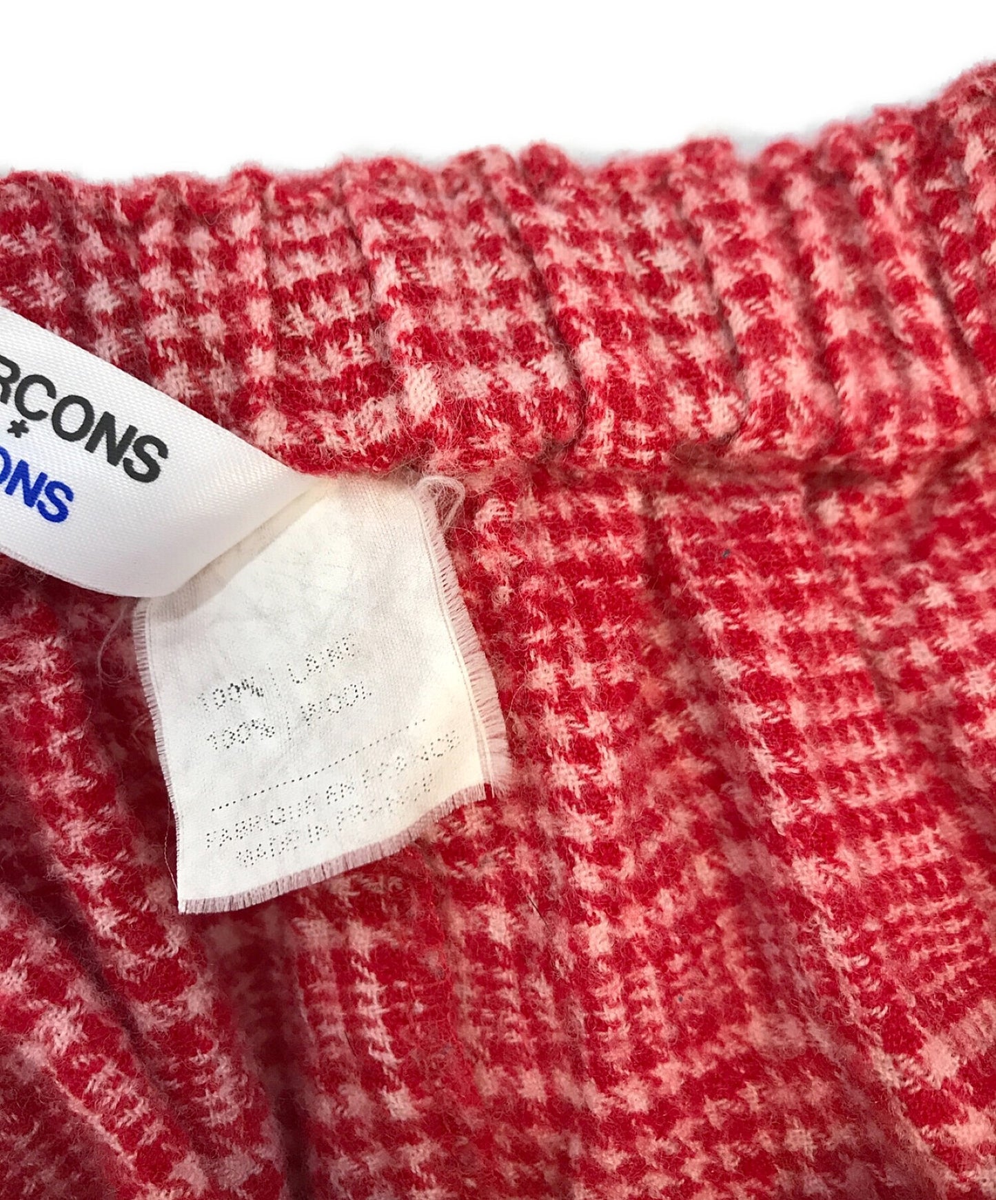 [Pre-owned] COMME des GARCONS Check-cut sarouel pants S14P013