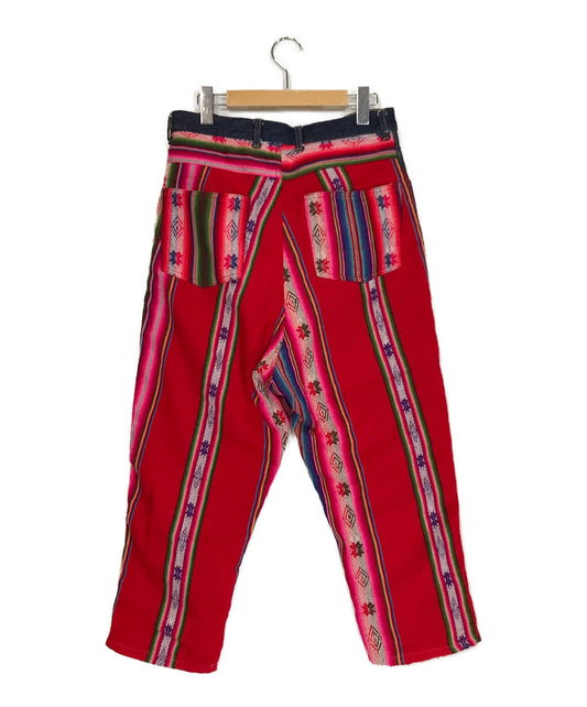Junya Watanabe Comme des Garcons AD2013裤子在两侧有不同的颜色