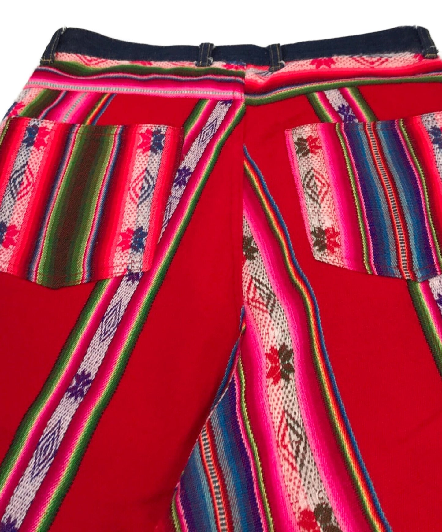 Junya Watanabe Comme des Garcons Ad2013 กางเกงที่มีสีต่างกันในแต่ละด้าน