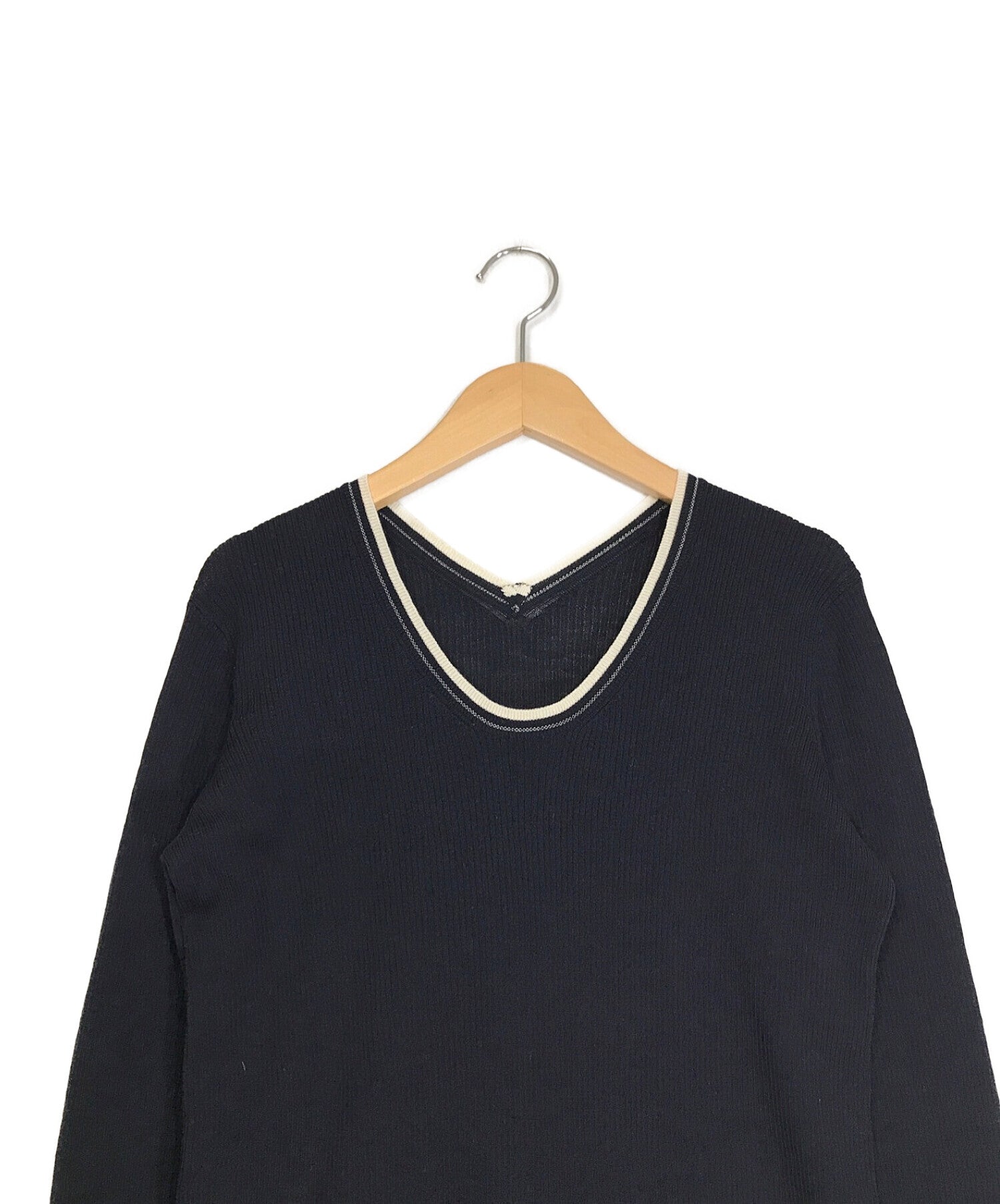 Y's Bicolor rib knit YZ-k31-176