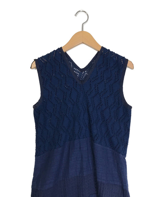 [Pre-owned] tricot COMME des GARCONS Cotton Linen Sleeveless Dress TT-020220