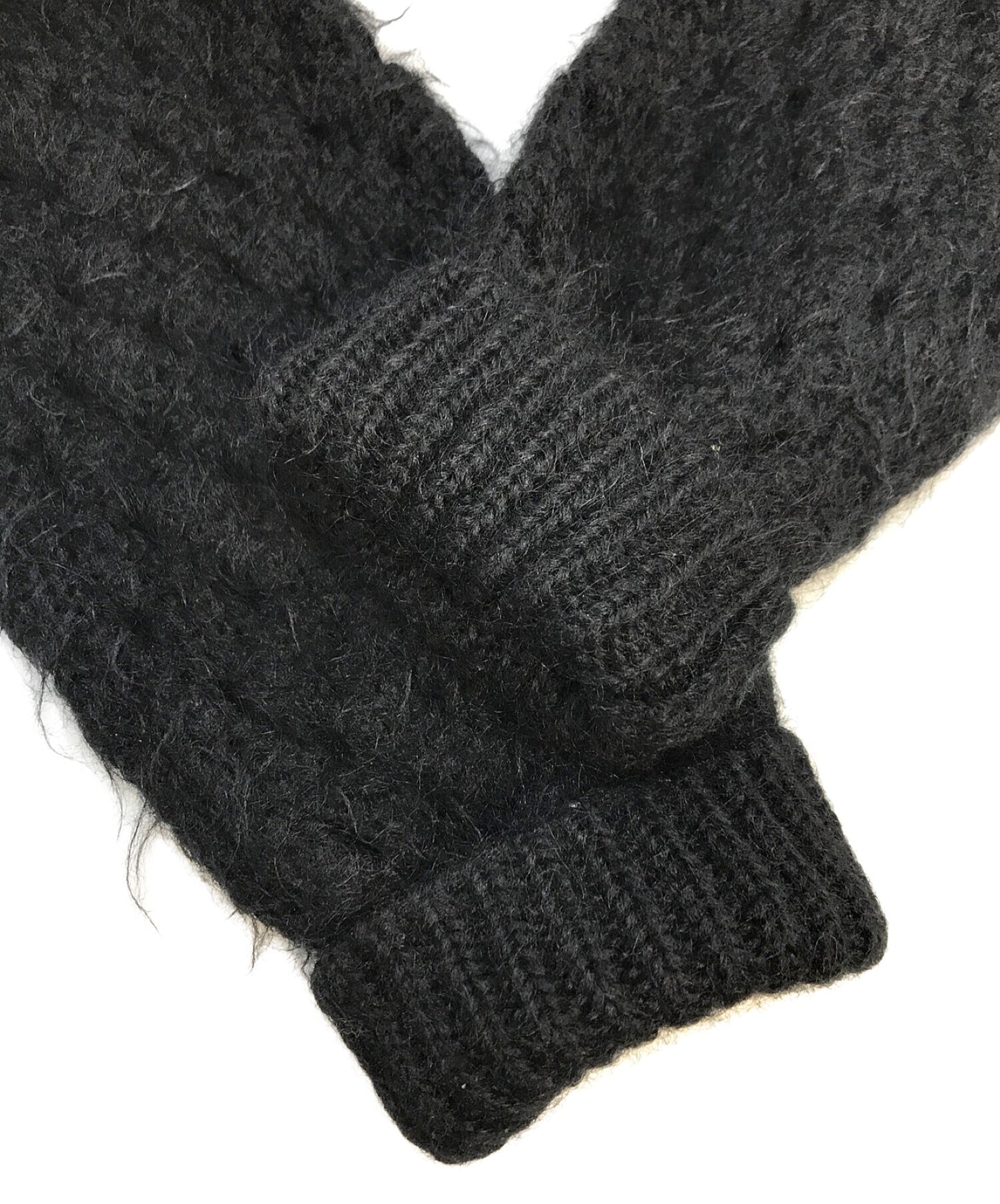 [Pre-owned] JUNYA WATANABE COMME des GARCONS Mohair-alpaca blend studded turtleneck knit JF-N015