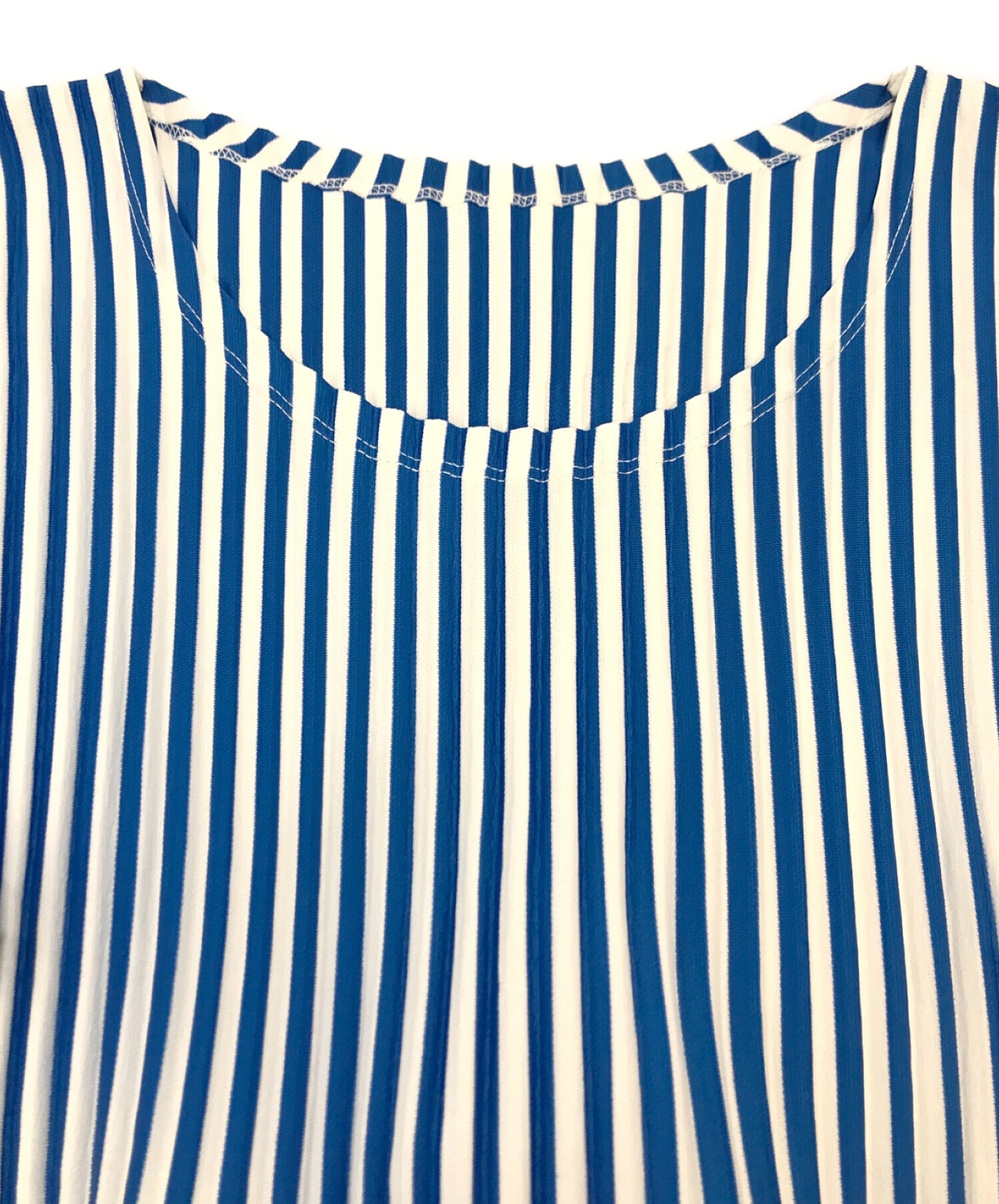 Pleats Please Pleated Stripe Dress pp61-jt563