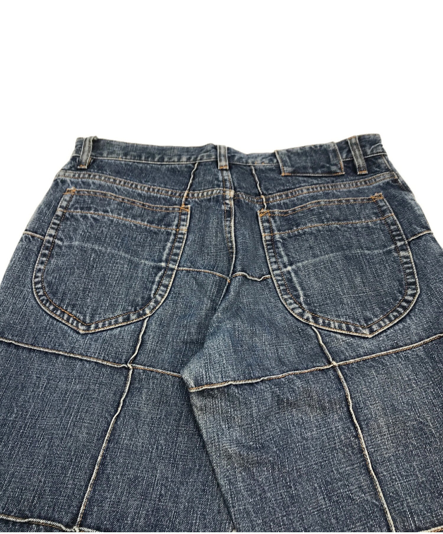 Maison Margiela 10 pintuck denim pants TESS 84896 | Archive