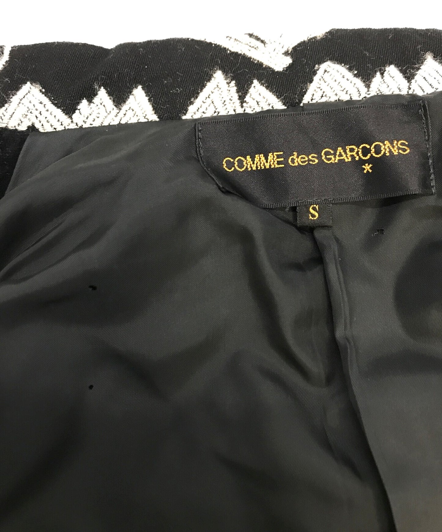 COMME des GARCONS OLD] Embroidered Short Jacket GJ-05023S
