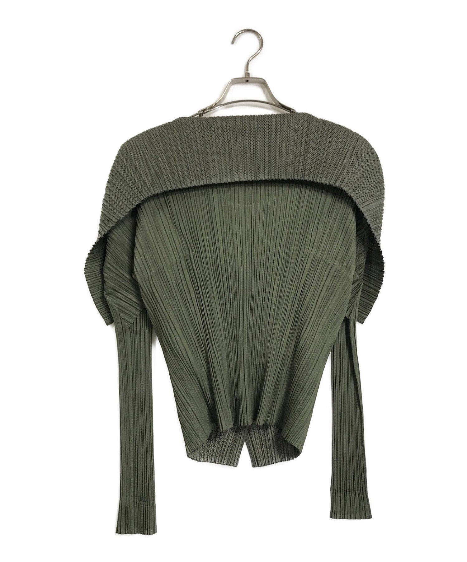 PLEATS PLEASE Mesh layer pleated blouse PP64-JJ425 PP64-JJ425