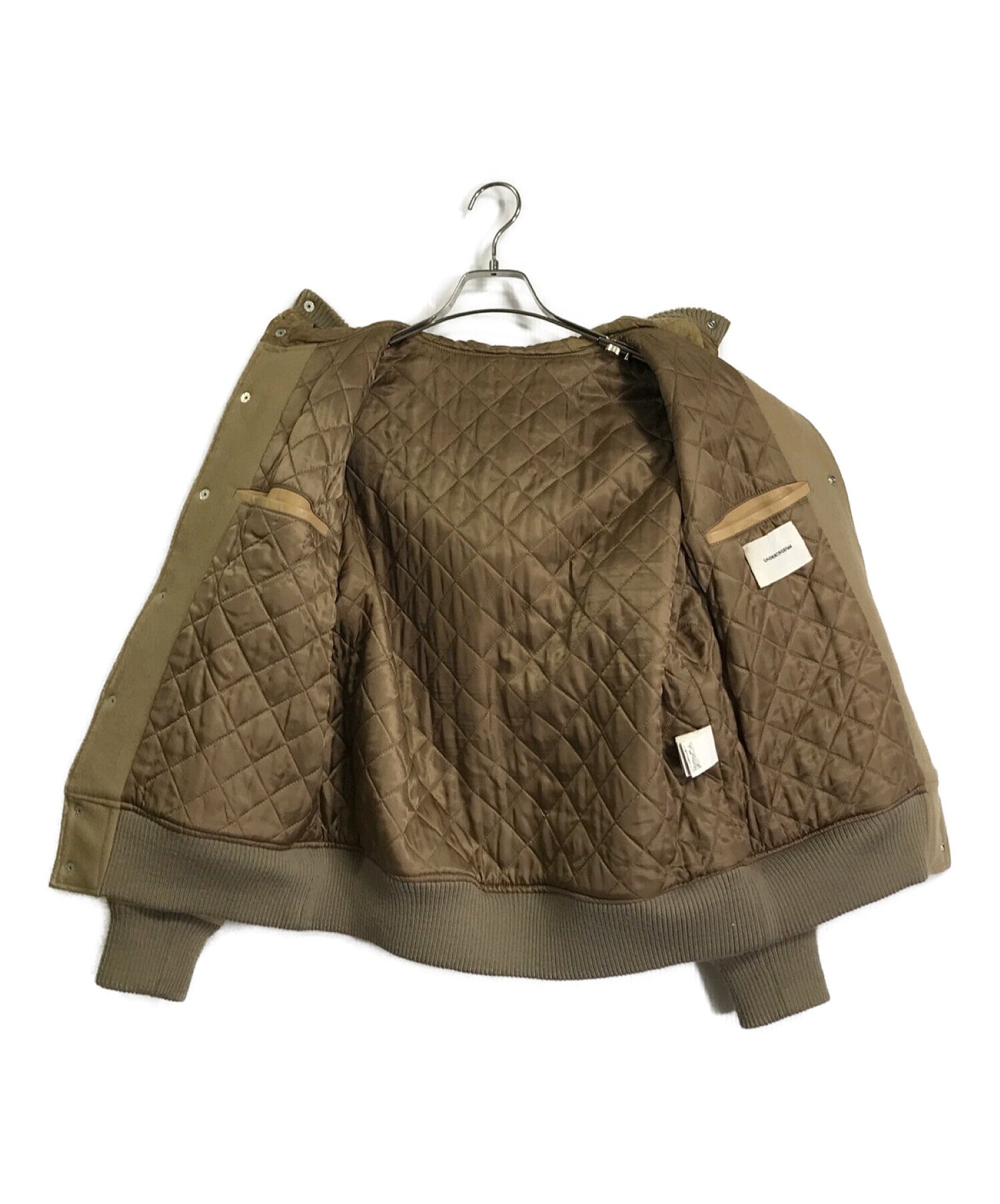 Pre-owned] UNDERCOVERISM 11AW mirror period hooded stadium jacket