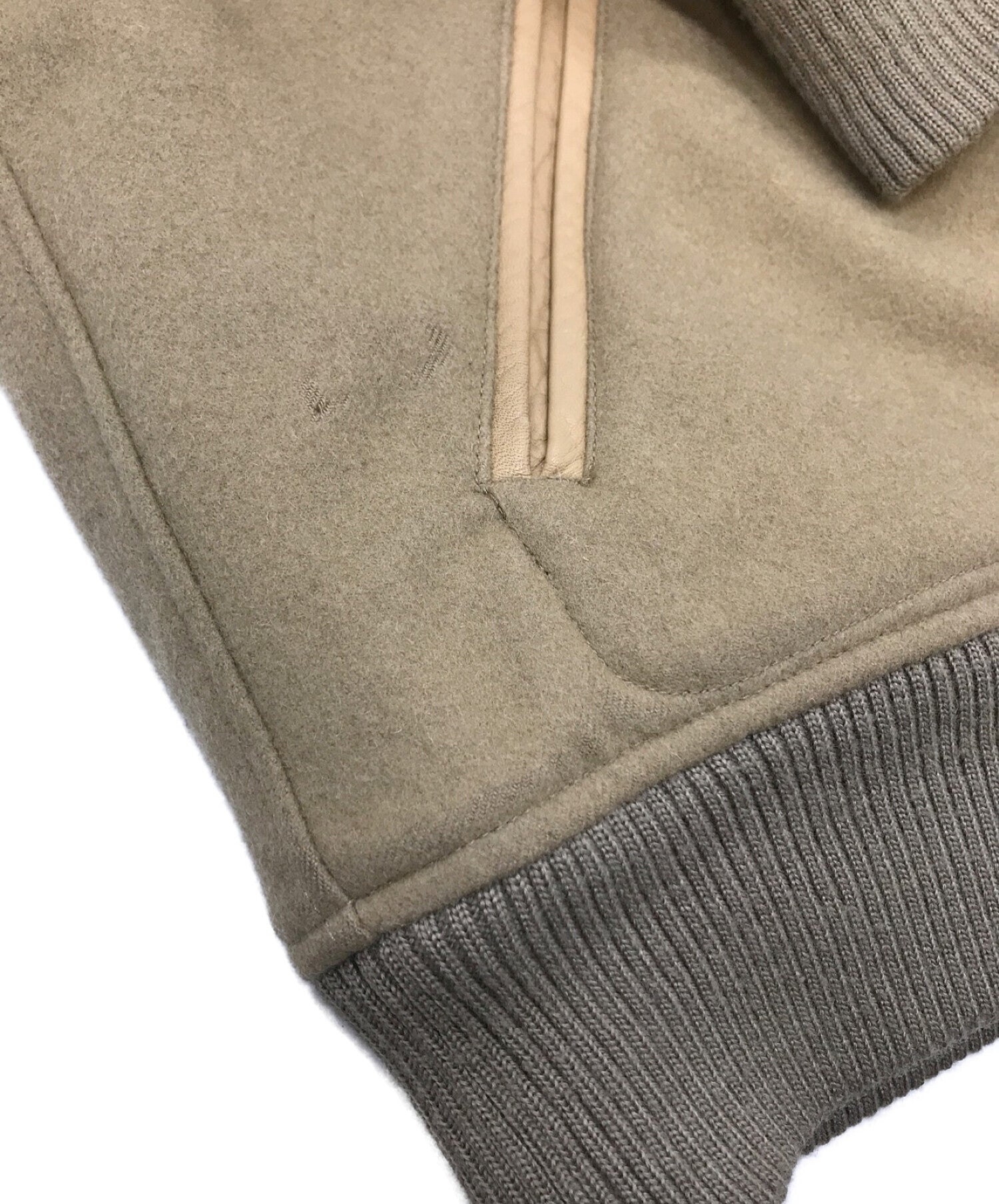 Pre-owned] UNDERCOVERISM 11AW mirror period hooded stadium jacket