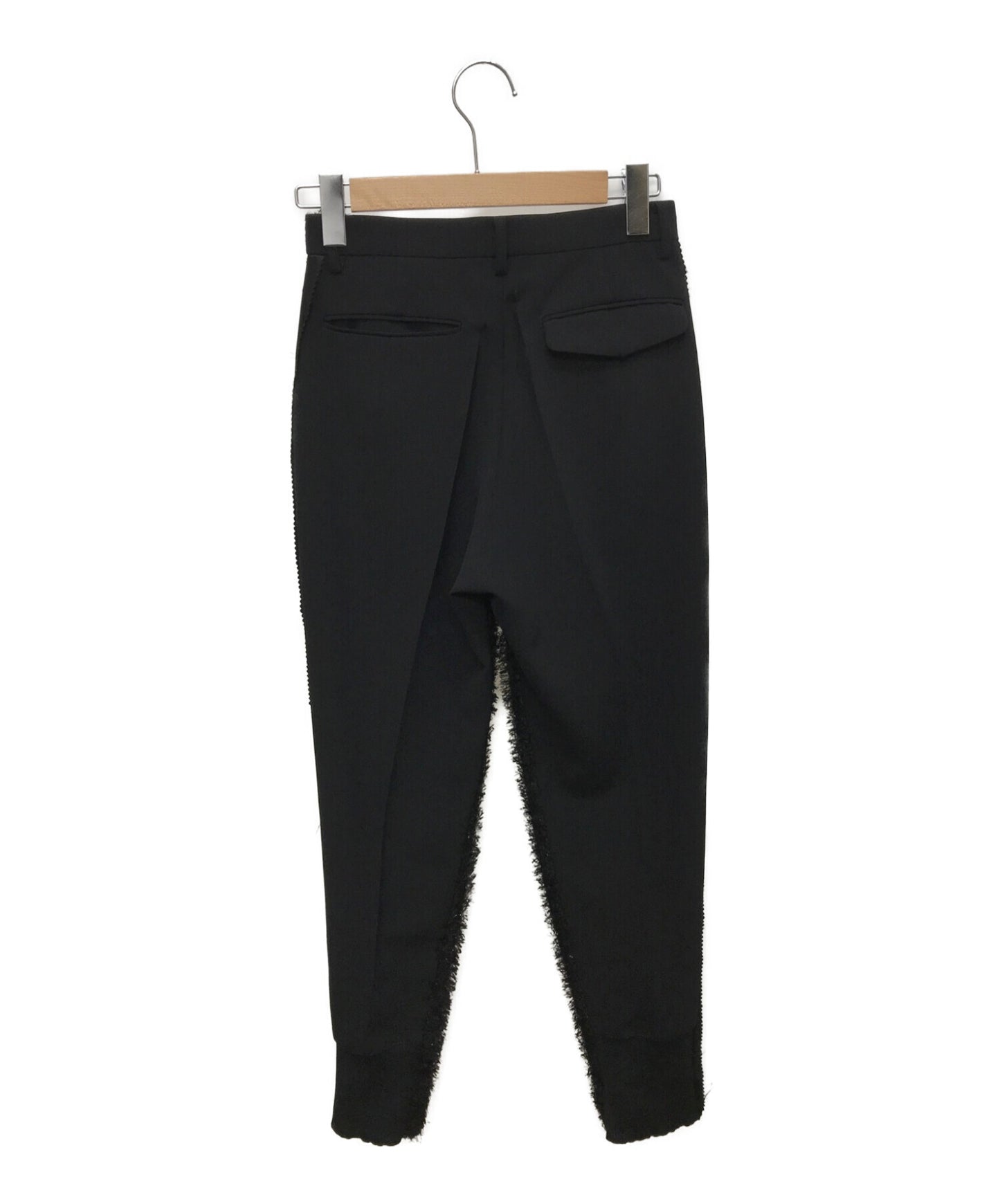 [Pre-owned] UNDERCOVER Fuzzy Pile Trousers / Front-rear tapered pants  UC1B1505