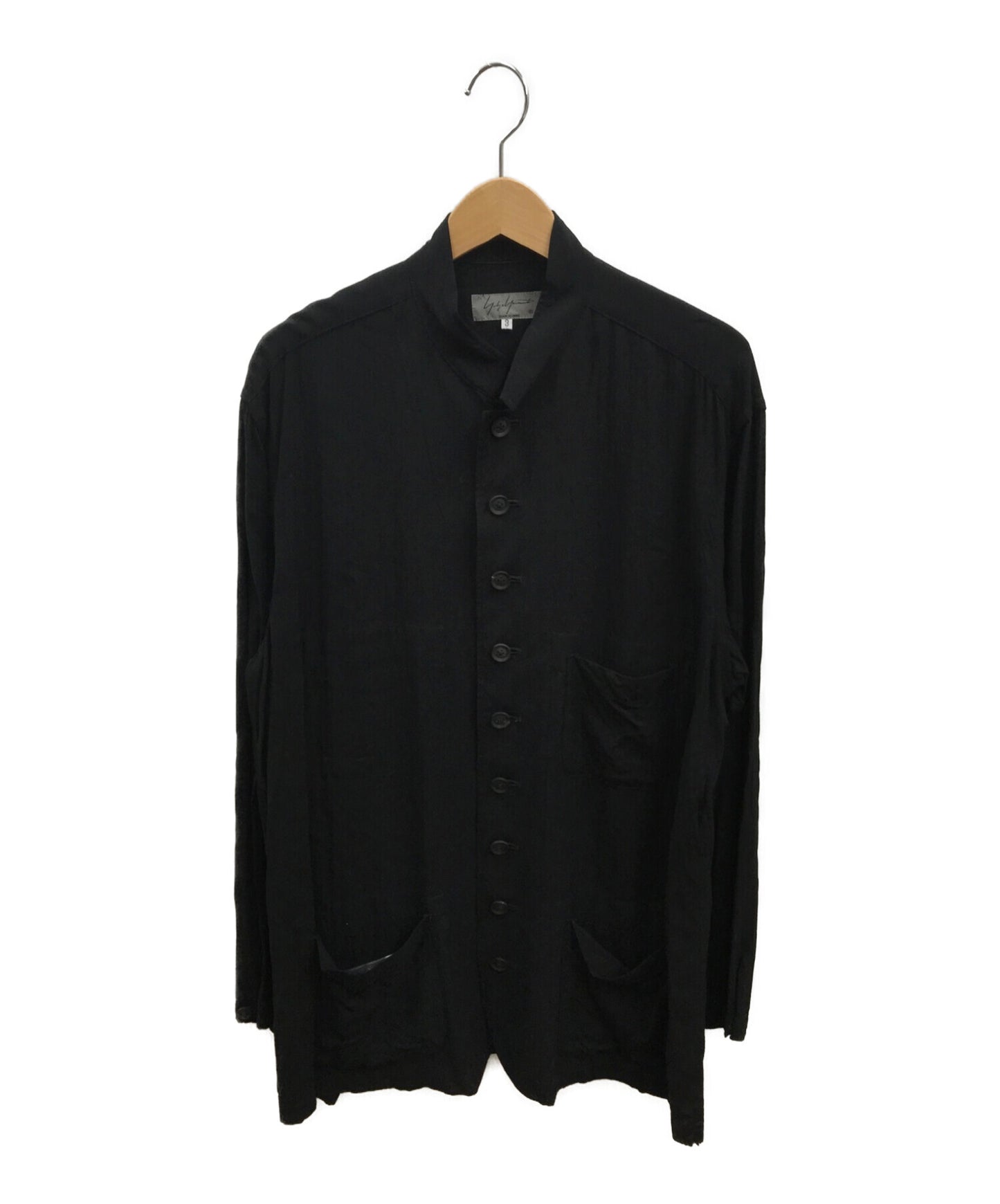 yohji yamamoto pour homme 20ss rayon cambric 셔츠 재킷 hn-b21-214