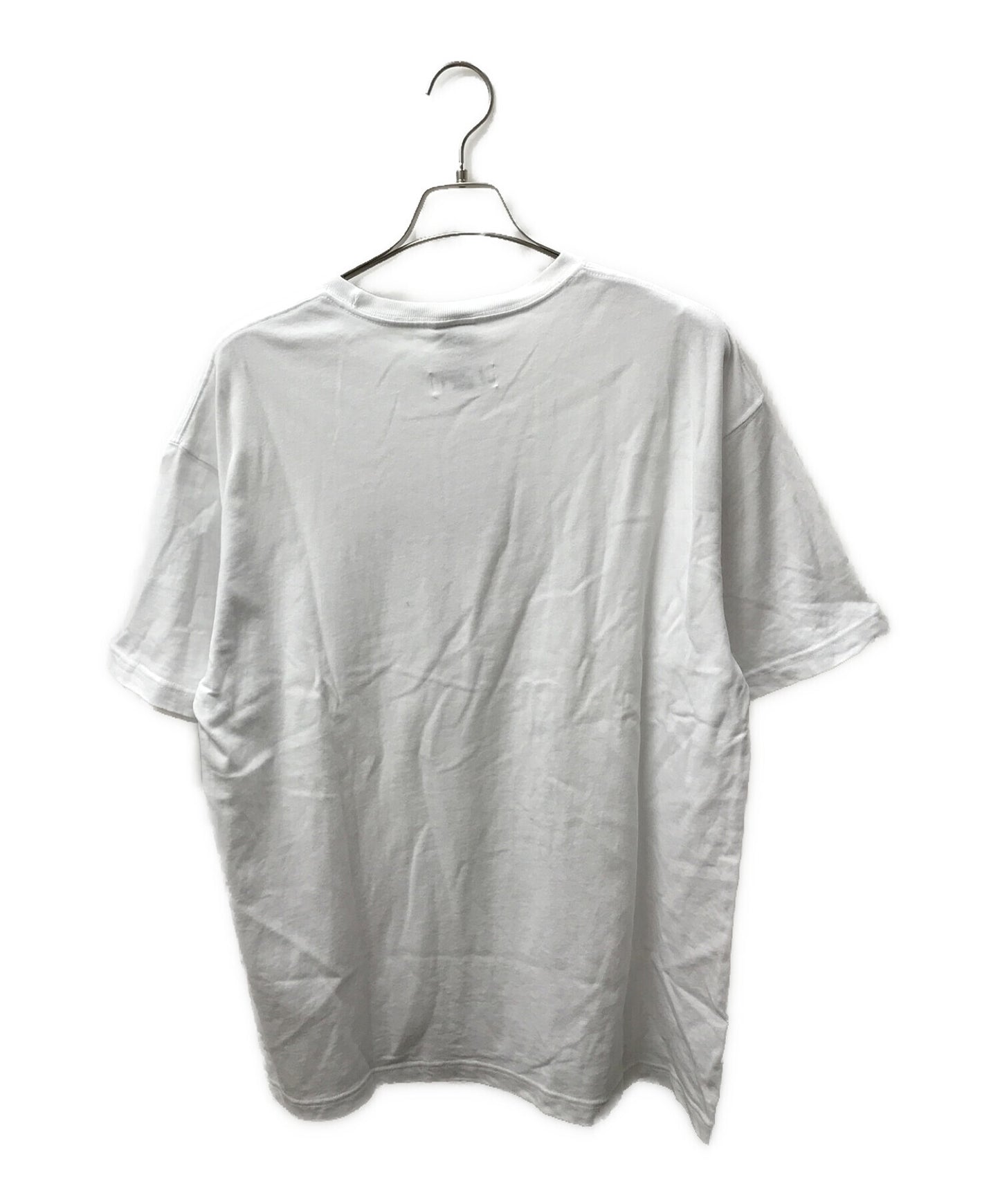 yohji yamamoto x 새로운 시대 협력 티셔츠 / 짧은 슬리브 로고 티셔츠 티셔츠 / 짧은 슬리브 컷 및 바느질 티셔츠 HC-T96-076