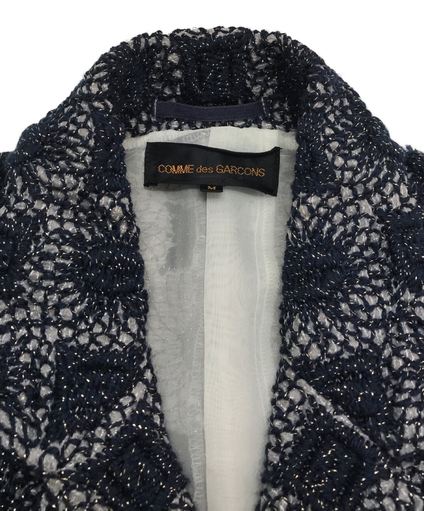 Comme des Garcons Nylon & Wool Mix Jacket / Jackets ที่ปรับแต่ง / Long GJ-04038M