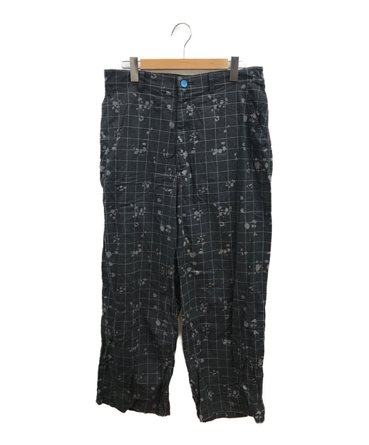 卧底迷彩裤1/ AMO工作裤/宽裤子，带有全面图案UC1A4504-1