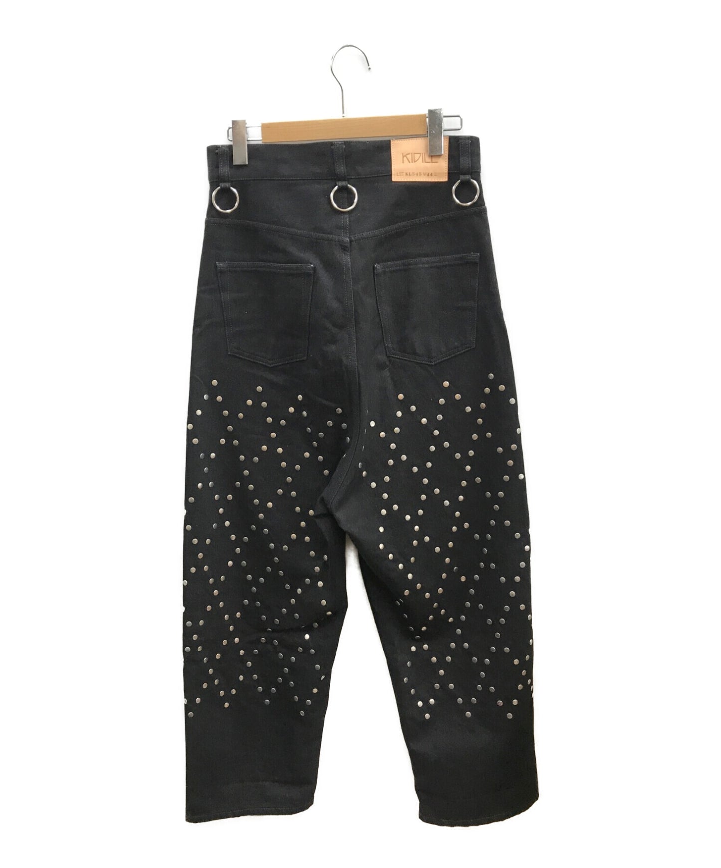[Pre-owned] KIDILL Denim Pants with Studded Decoration