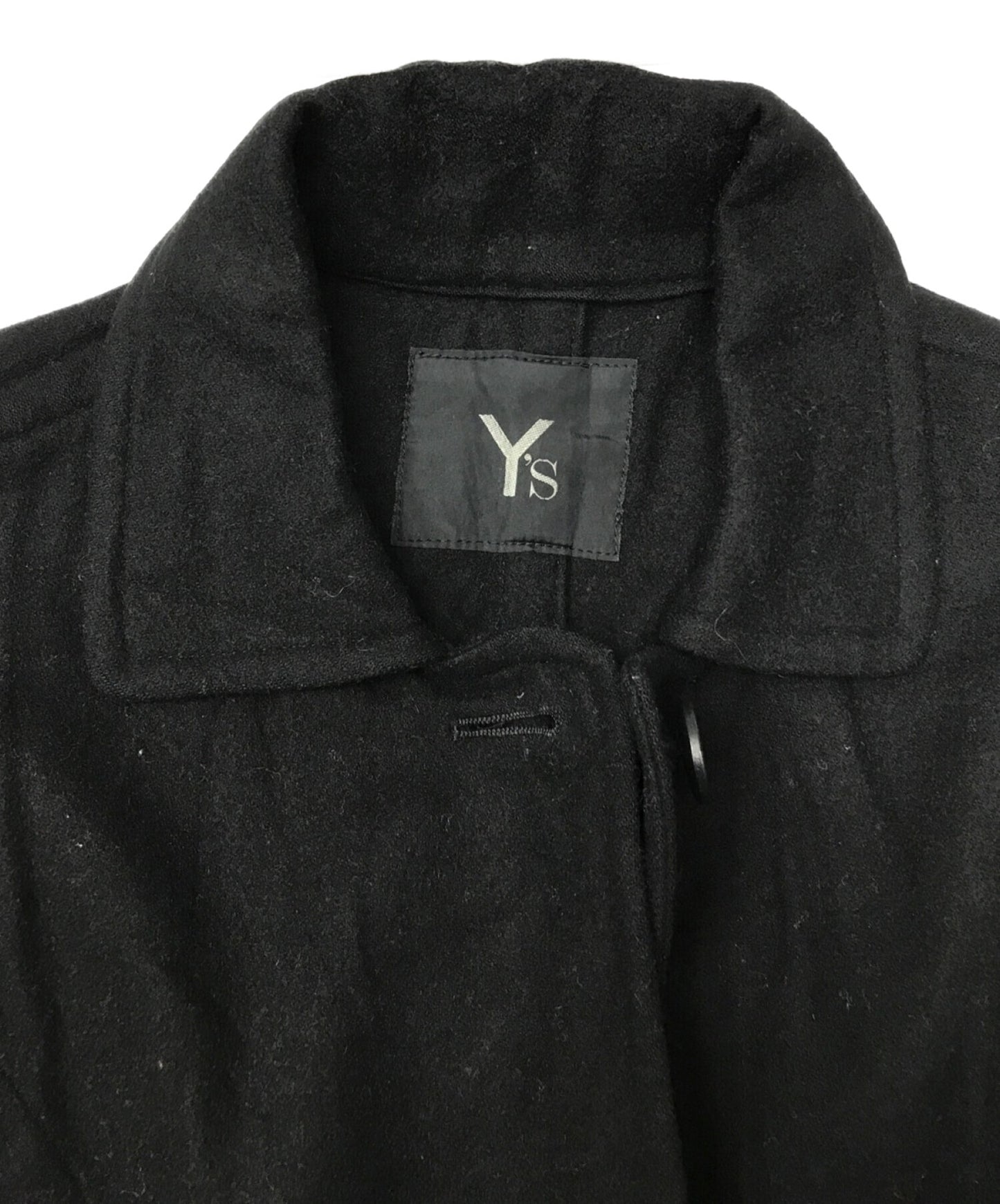 [Pre-owned] Y's Wool Stencil Collar Coat