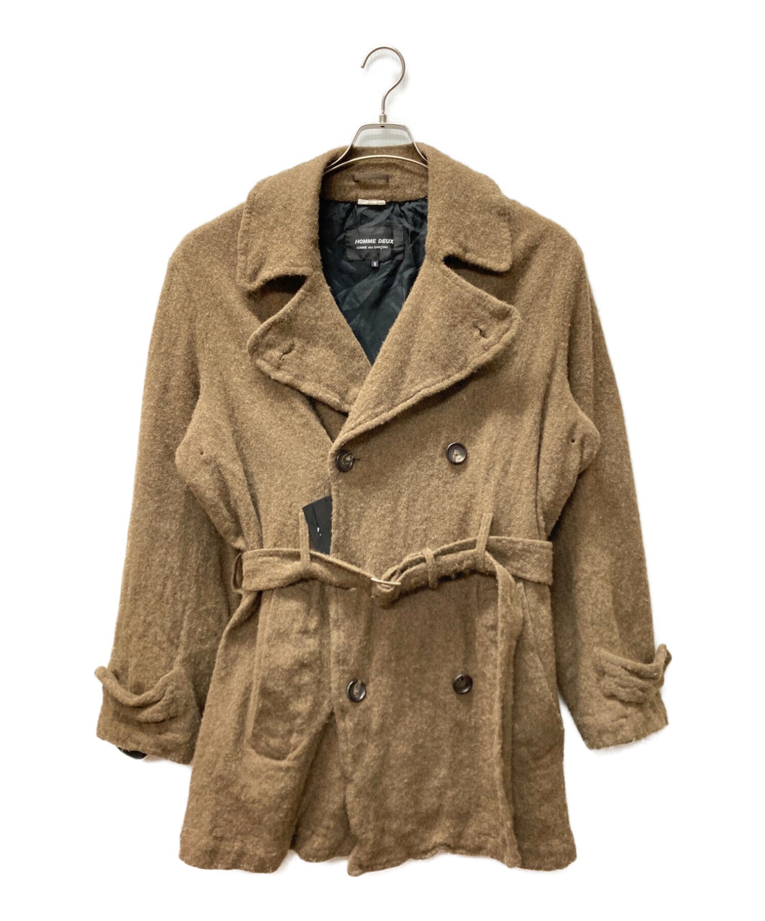 Pre-owned] COMME des GARCONS HOMME DEUX Shrunken Waist Belt Wool P