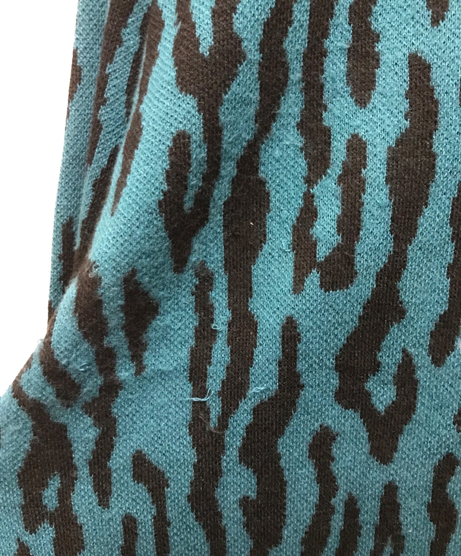WACKO MARIA Leopard Knit Polo Shirt 22fw-wmk-kn21 | Archive Factory