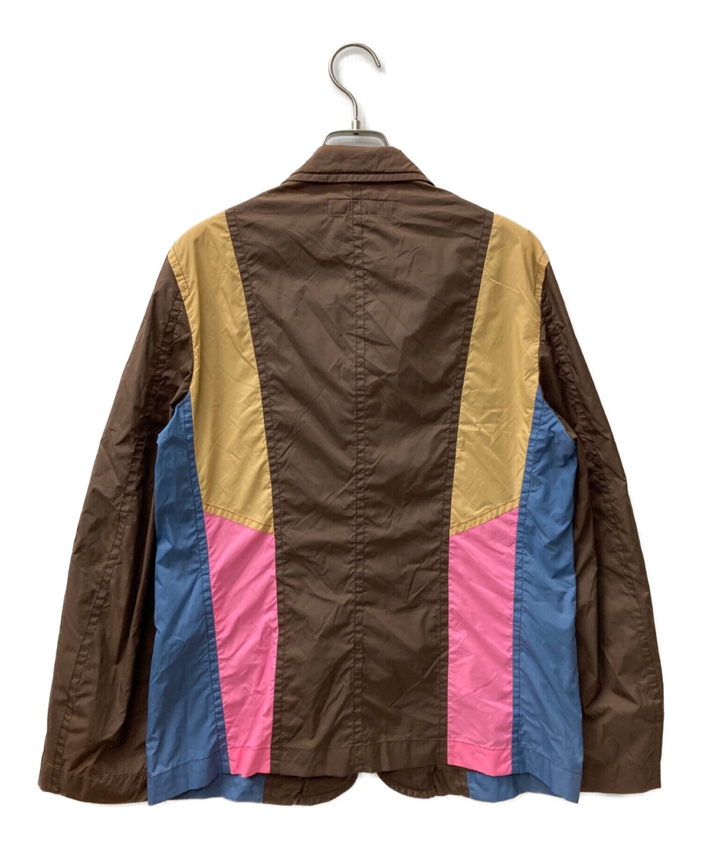 Comme des Garcons 셔츠 미친 패턴 3B 나일론 재킷 S13019