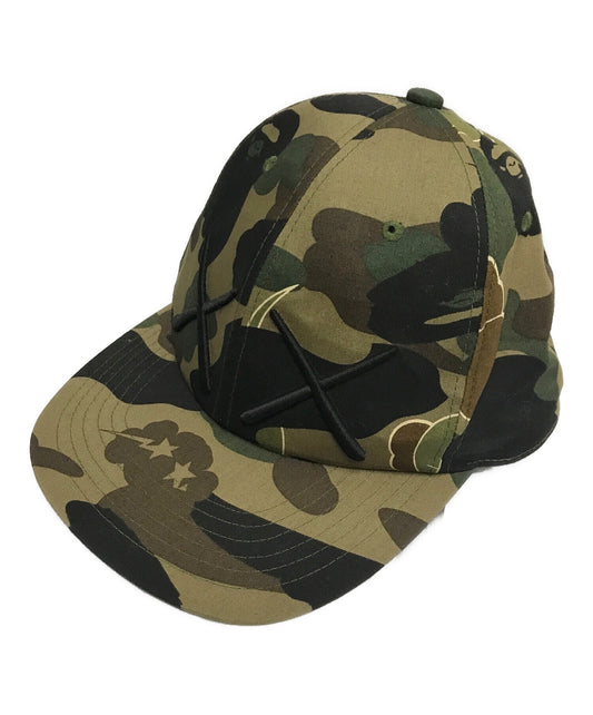 [Pre-owned] A BATHING APE camouflage cap
