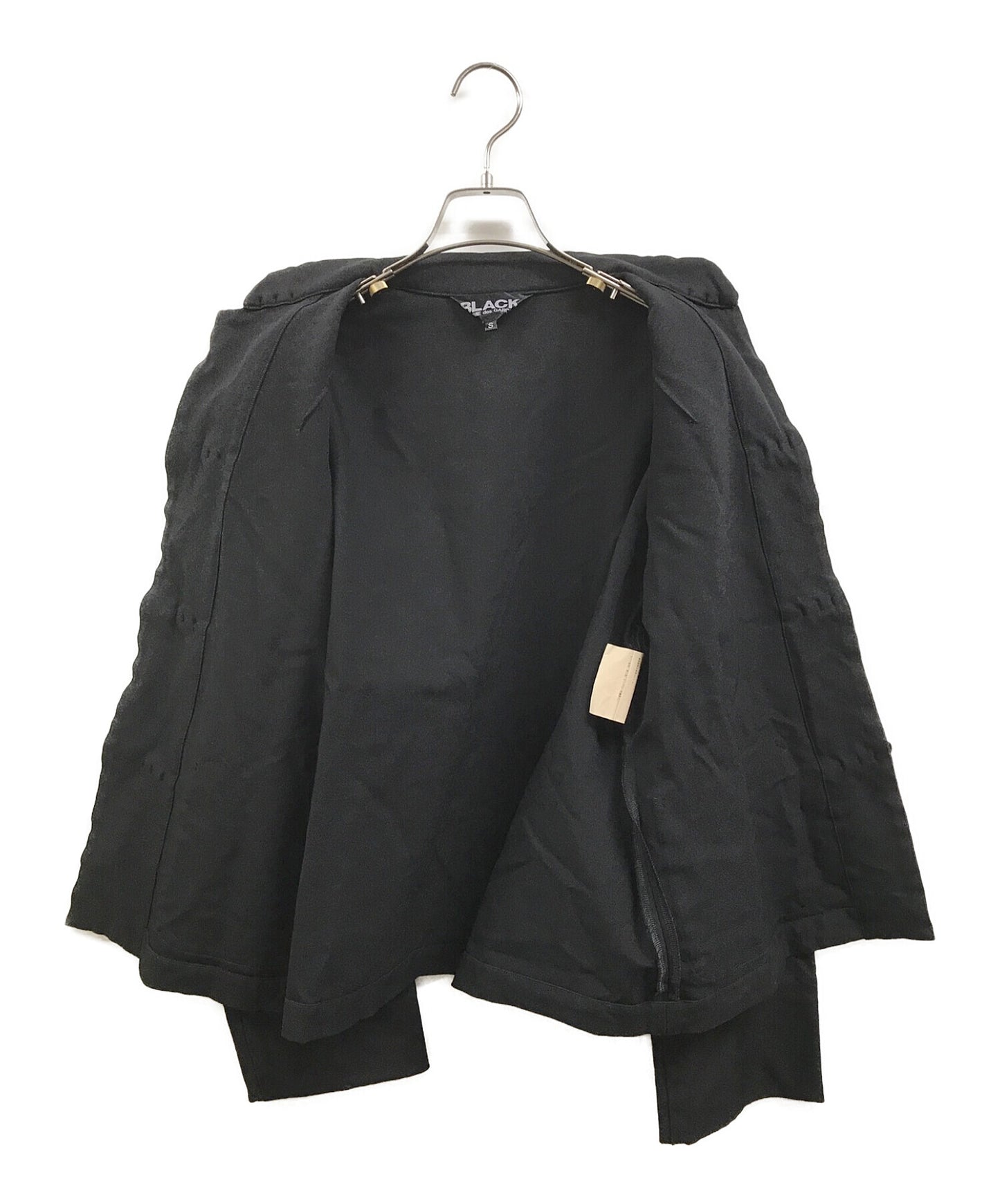 Black Comme des Garcons产品染色的中国外套1H-J217