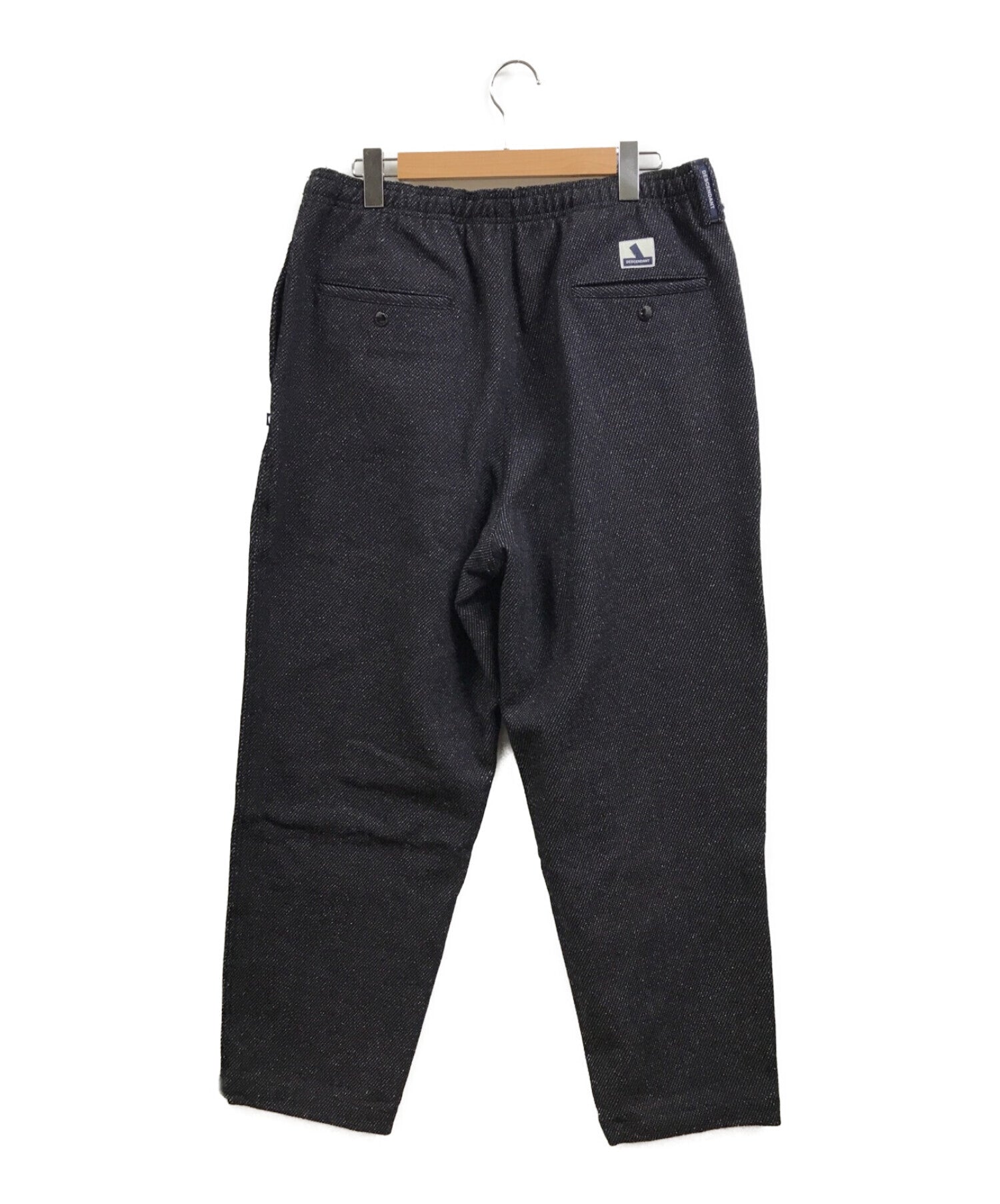 DESCENDANT SHORE DENIM TWEED BEACH TROUSERS | Archive Factory