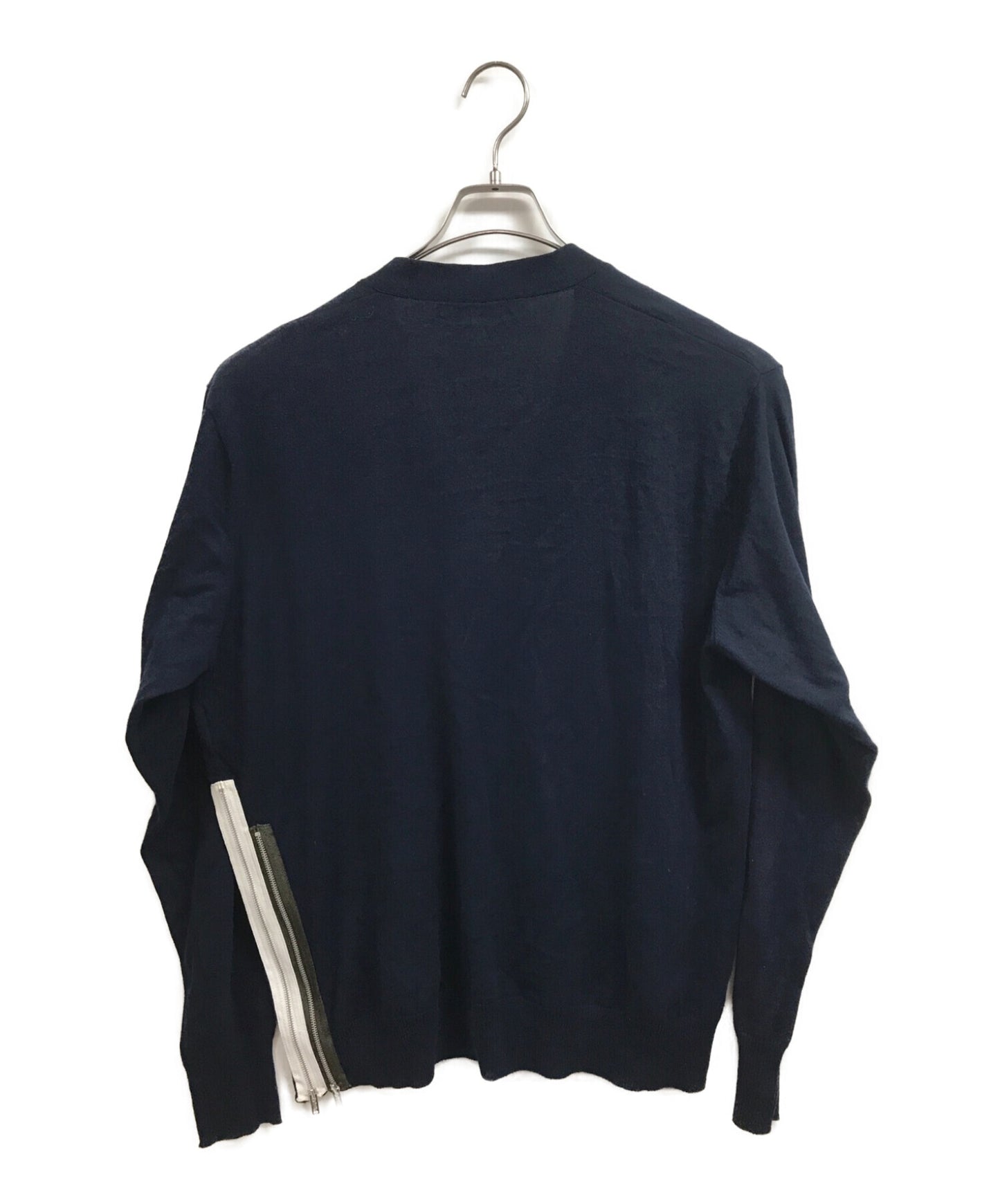 [Pre-owned] UNDERCOVER Cotton cardigan with zip decoration UC1B4904-3