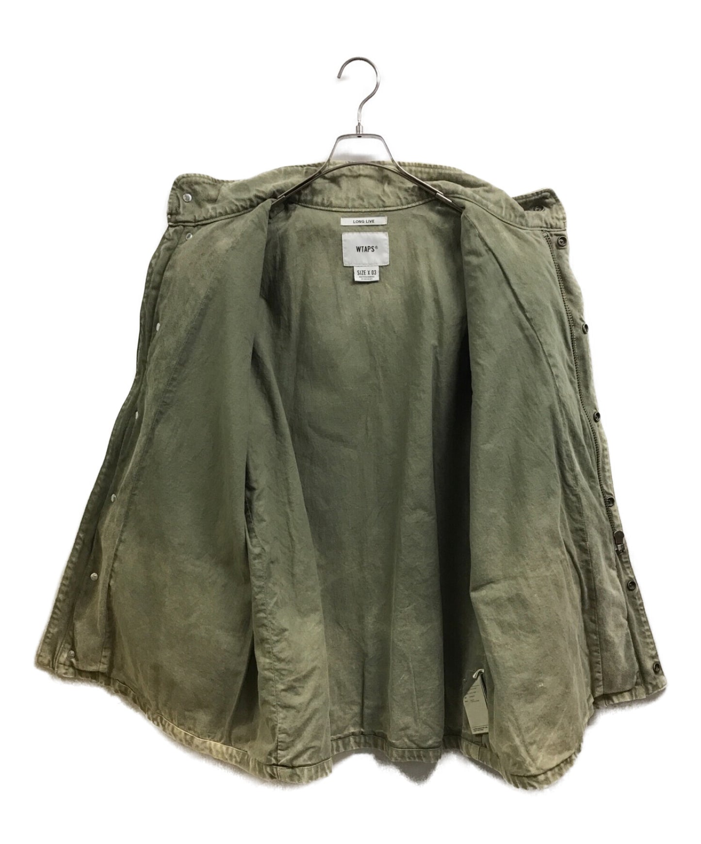[Pre-owned] WTAPS Cotton denim jacket W2002MOD