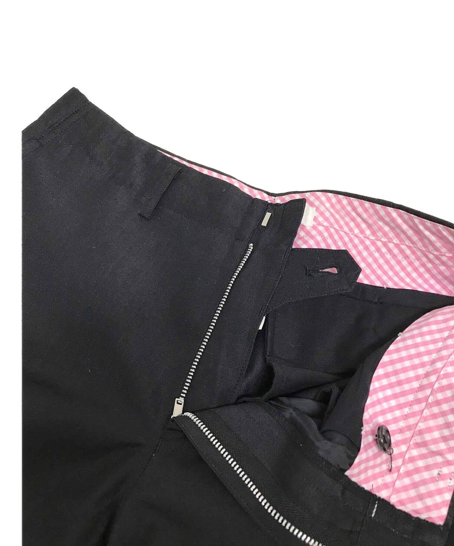 [Pre-owned] JUNYA WATANABE COMME des GARCONS Linen-blend cropped slack pants JA-P004