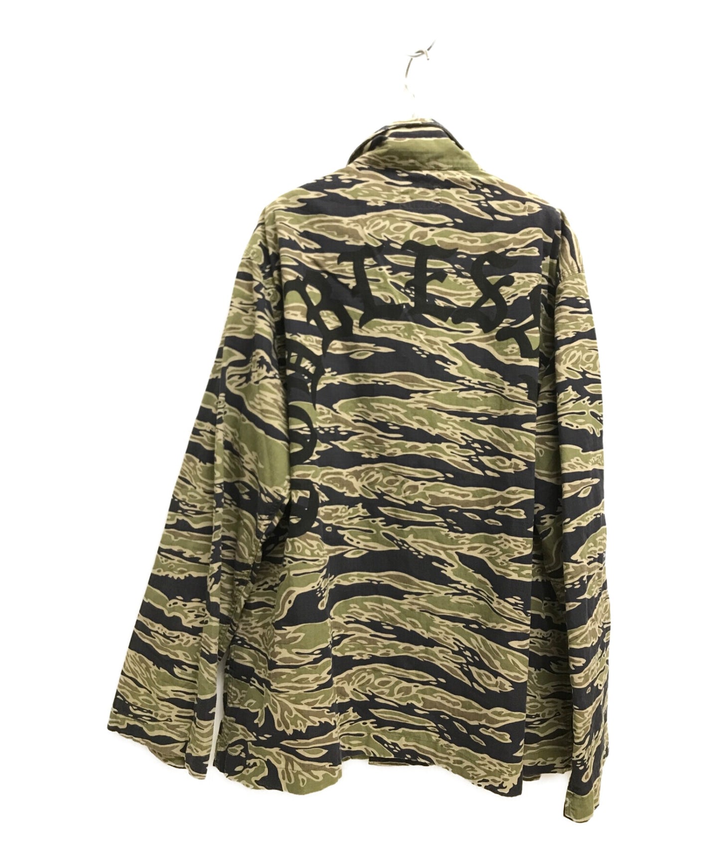 Wacko Maria Tiger Jacket Military Back Print God Bless You