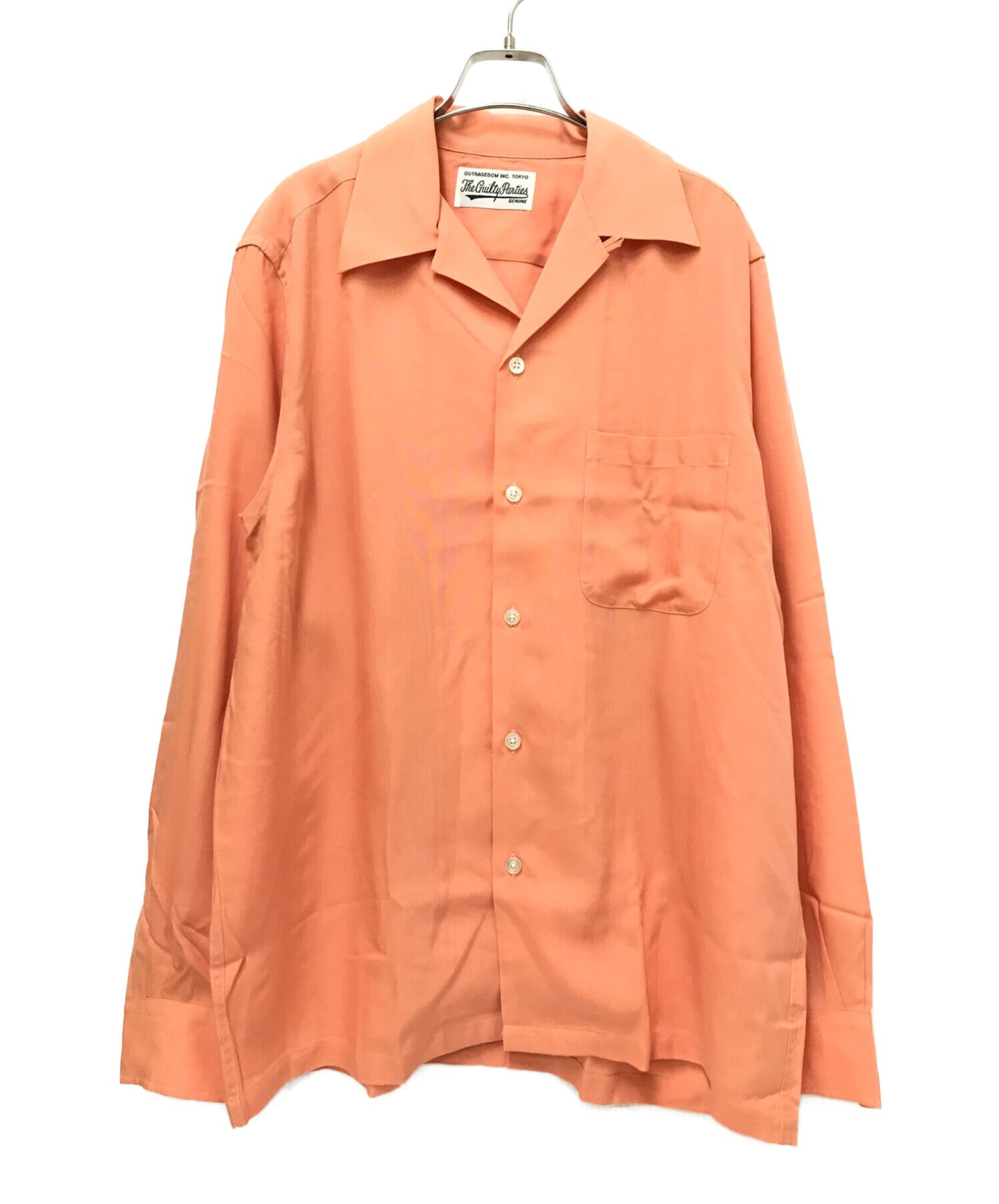 WACKO MARIA Open collar shirt Open collar shirt Long sleeve