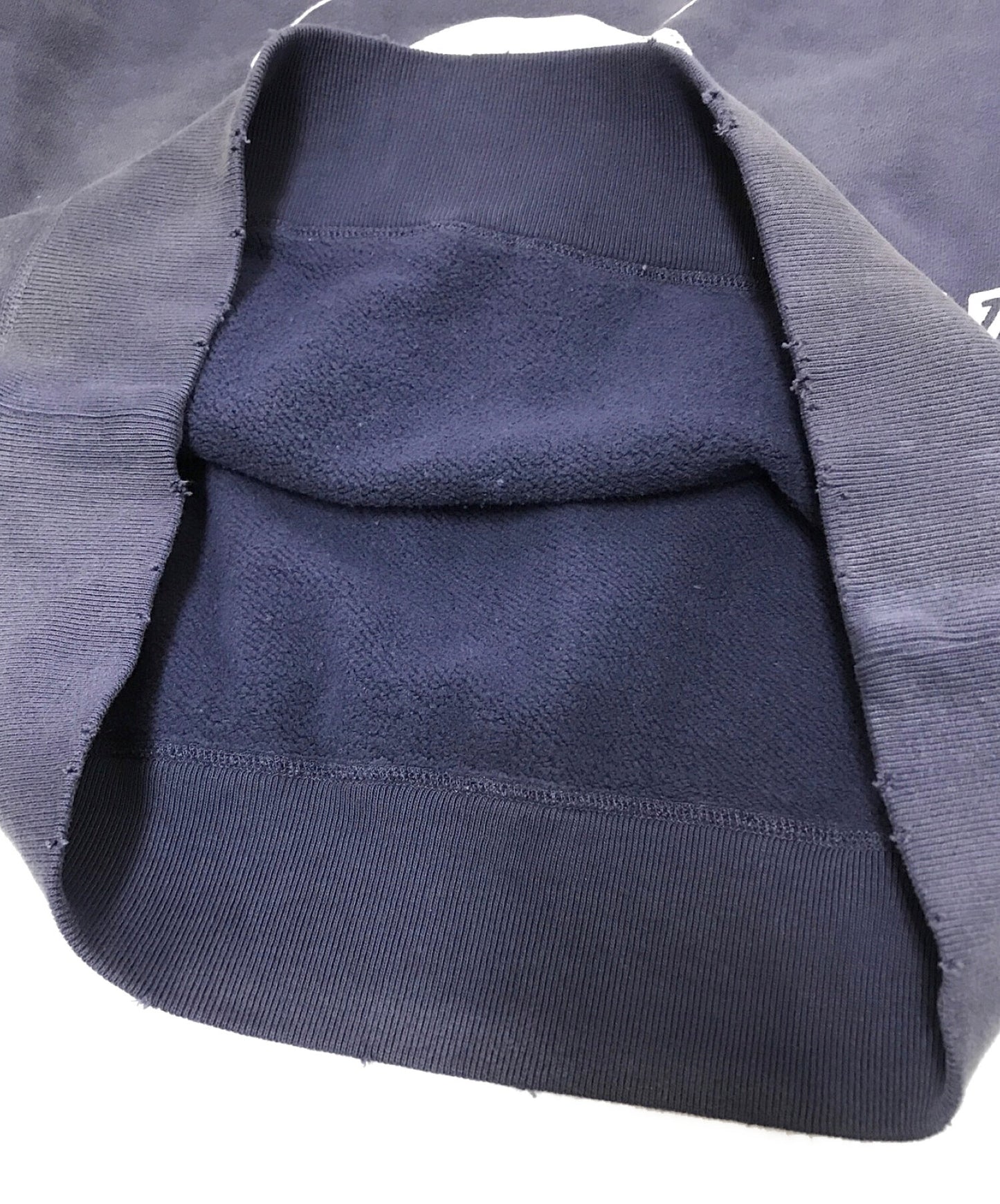 [Pre-owned] SAINT MICHAEL SKULL USED CREW NECK SWEAT Used, Damaged, Boro College Sweatshirt SM-A21-0000-027