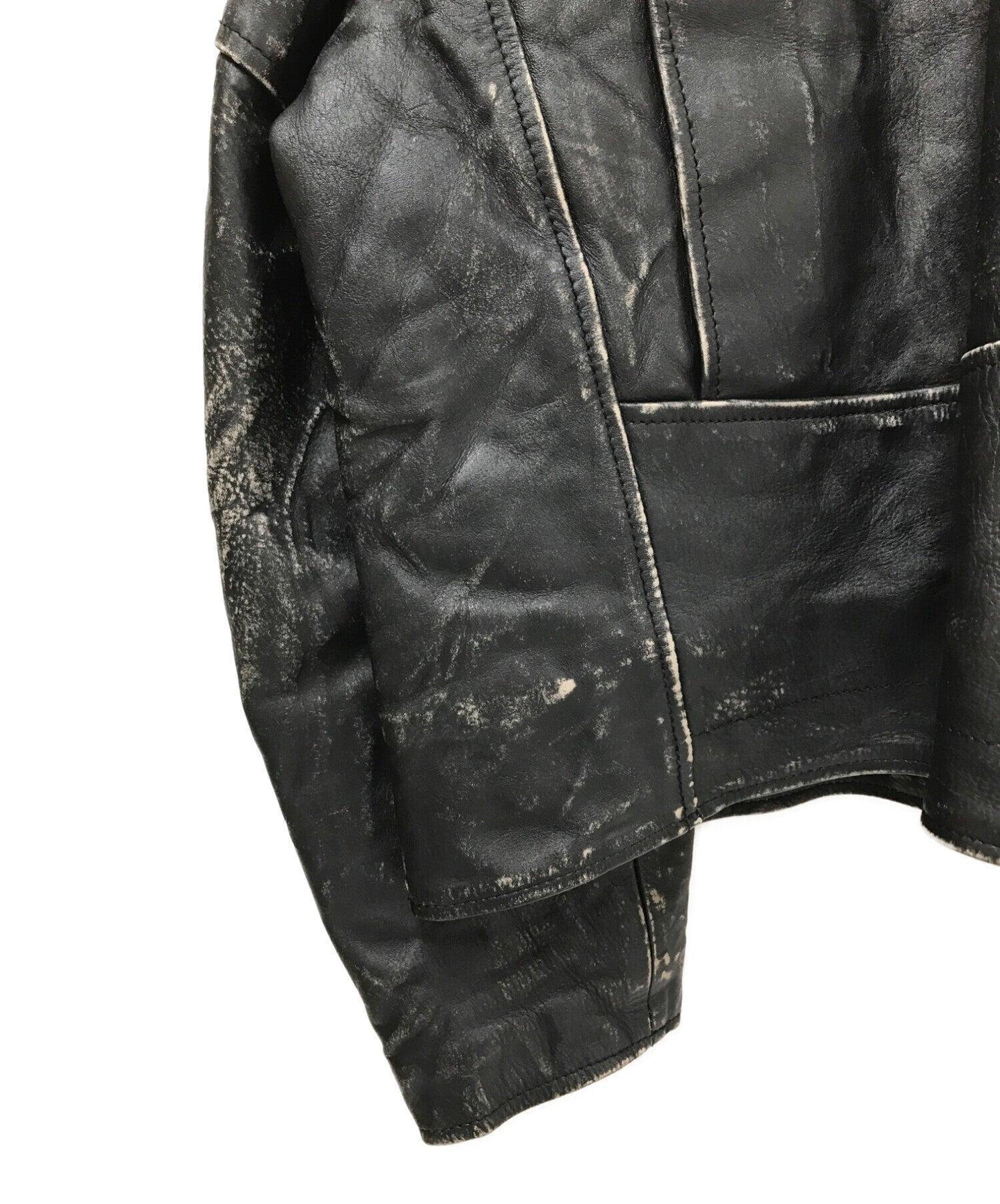 blackmeans×TARO HORIUCHI Collaboration Damaged Riders Jacket