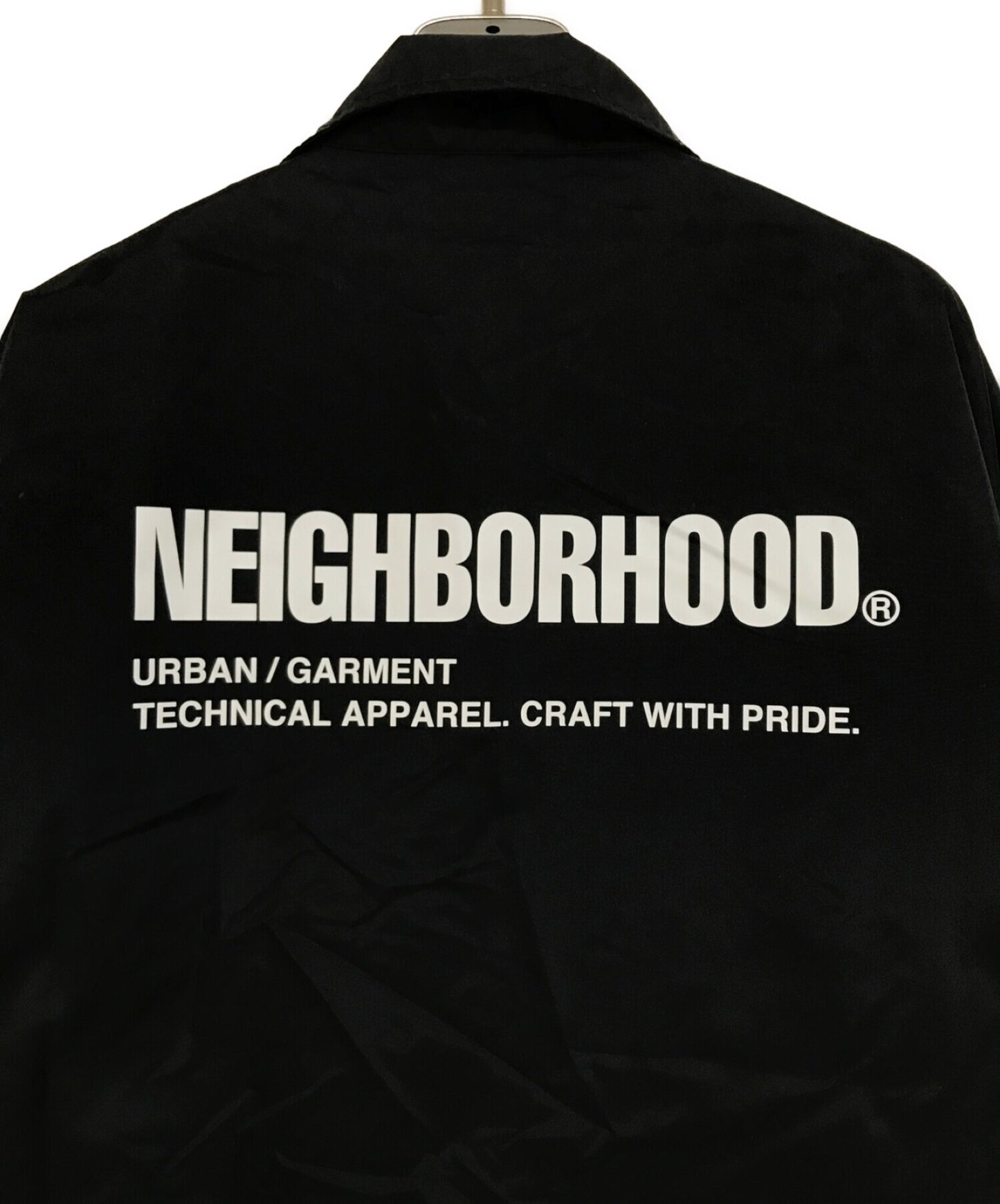 NEIGHBORHOOD Windbreaker Jacket Coach Jacket Logo Print Nylon Back Print  Popularity Regular 231TSNH-JKM01