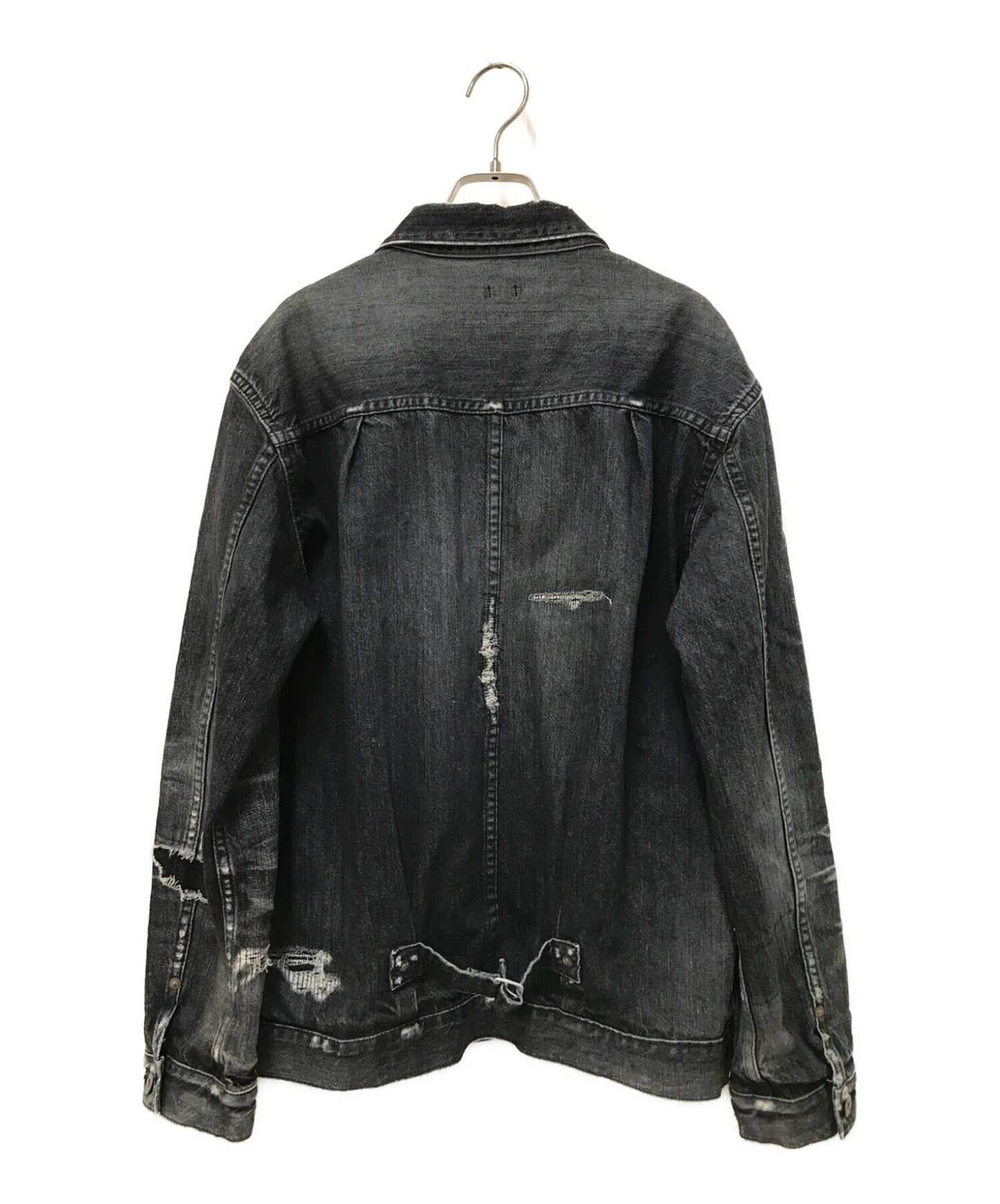 SEQUEL DAMAGE DENIM JACKET Jacket Damaged Street SQ-22SS-JK-02