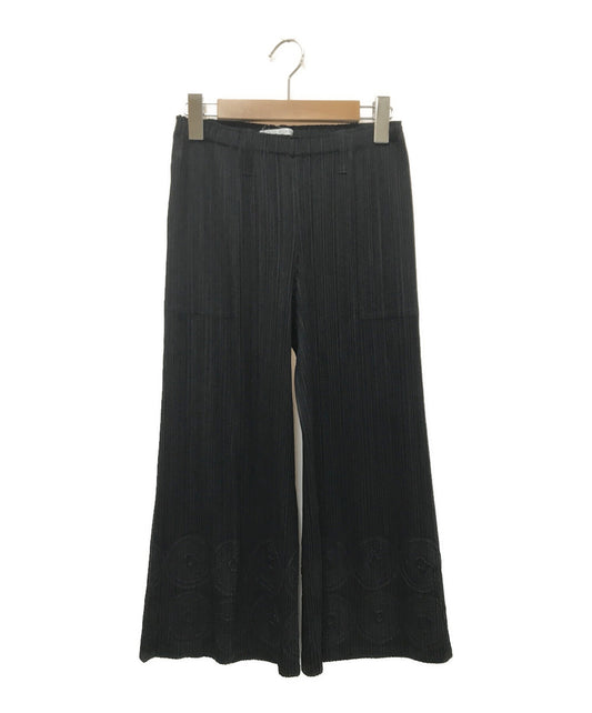 [Pre-owned] PLEATS PLEASE Pleated Wide Pants Popular Standard Total Pattern Can Easy Wide Issey Miyake PP83-JF723